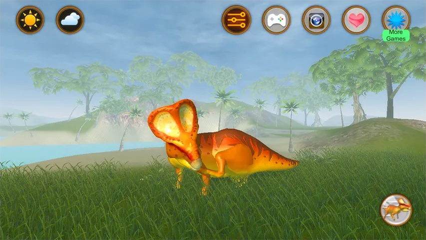 Talking Protoceratops | Indus Appstore | Screenshot