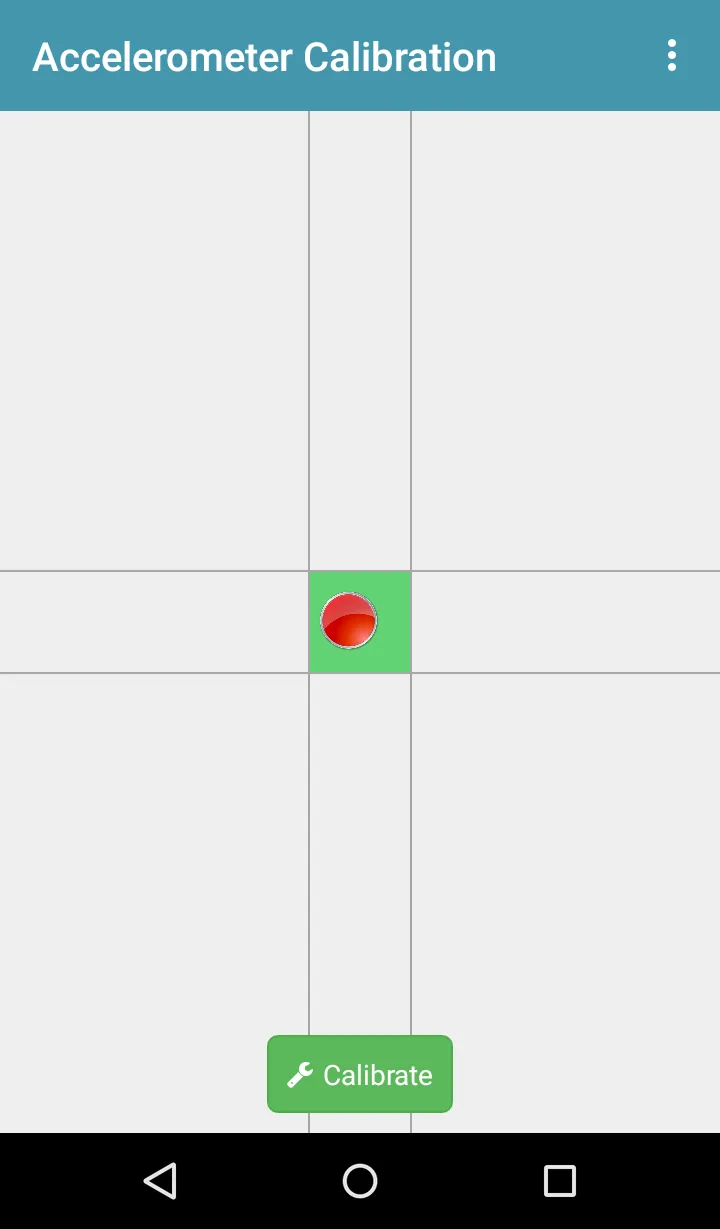Accelerometer Calibration | Indus Appstore | Screenshot