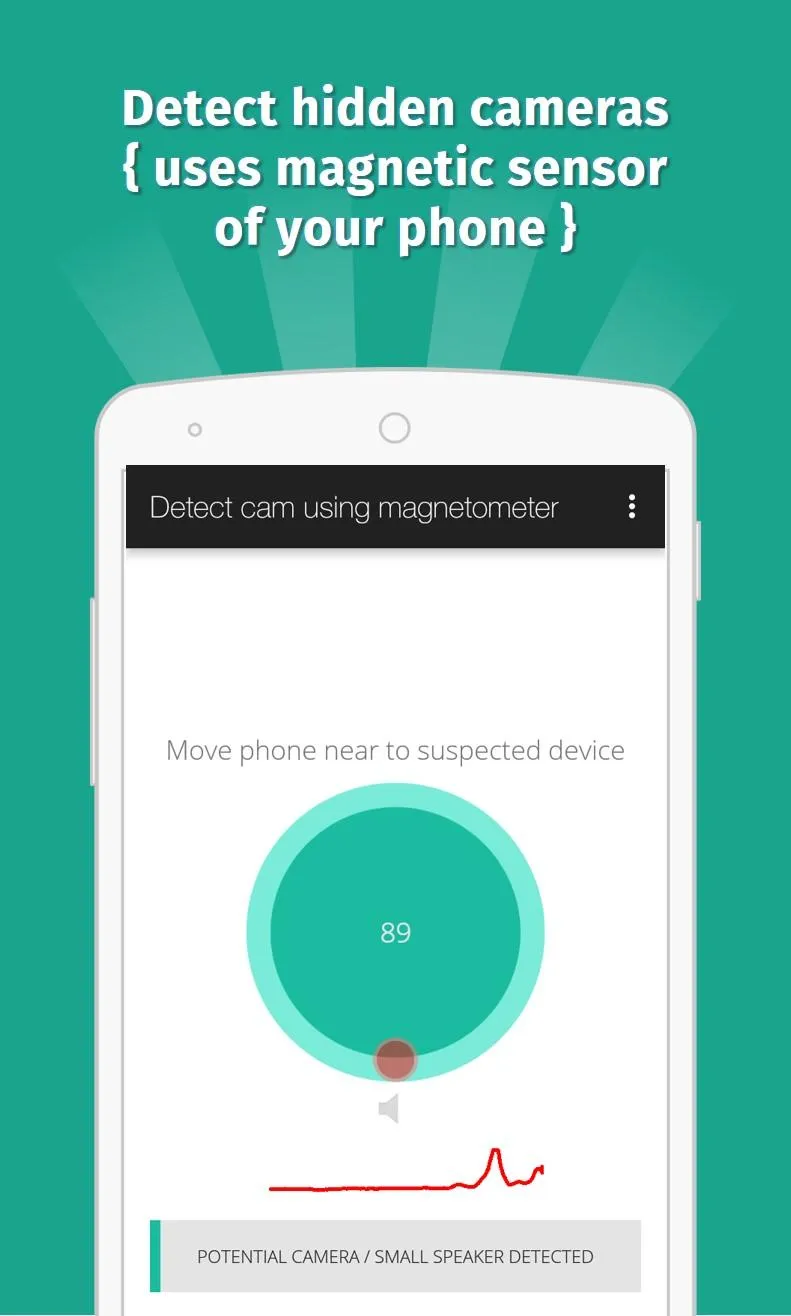 Hidden Camera Detector | Indus Appstore | Screenshot
