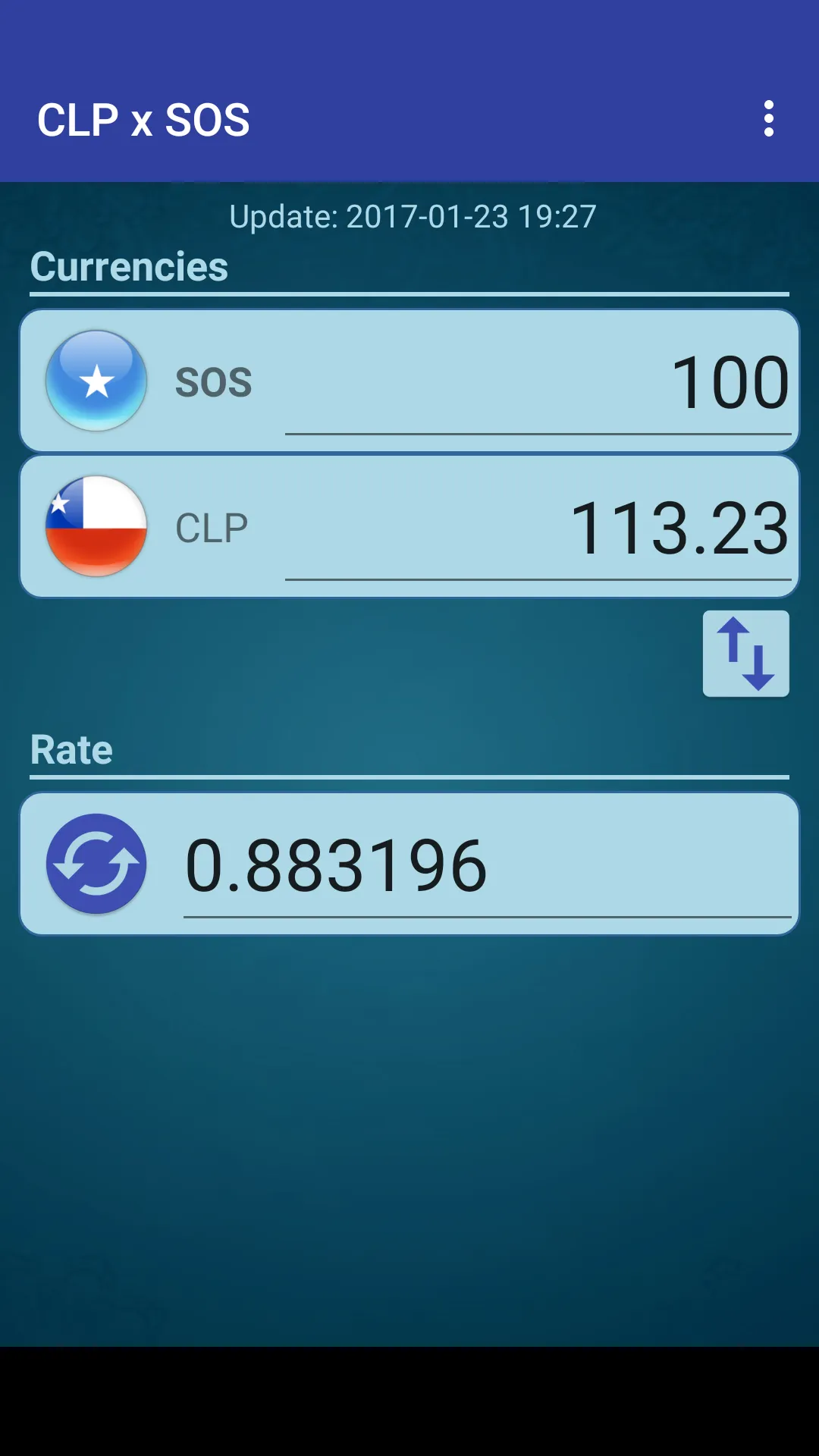 Chile Peso x Somali Shilling | Indus Appstore | Screenshot