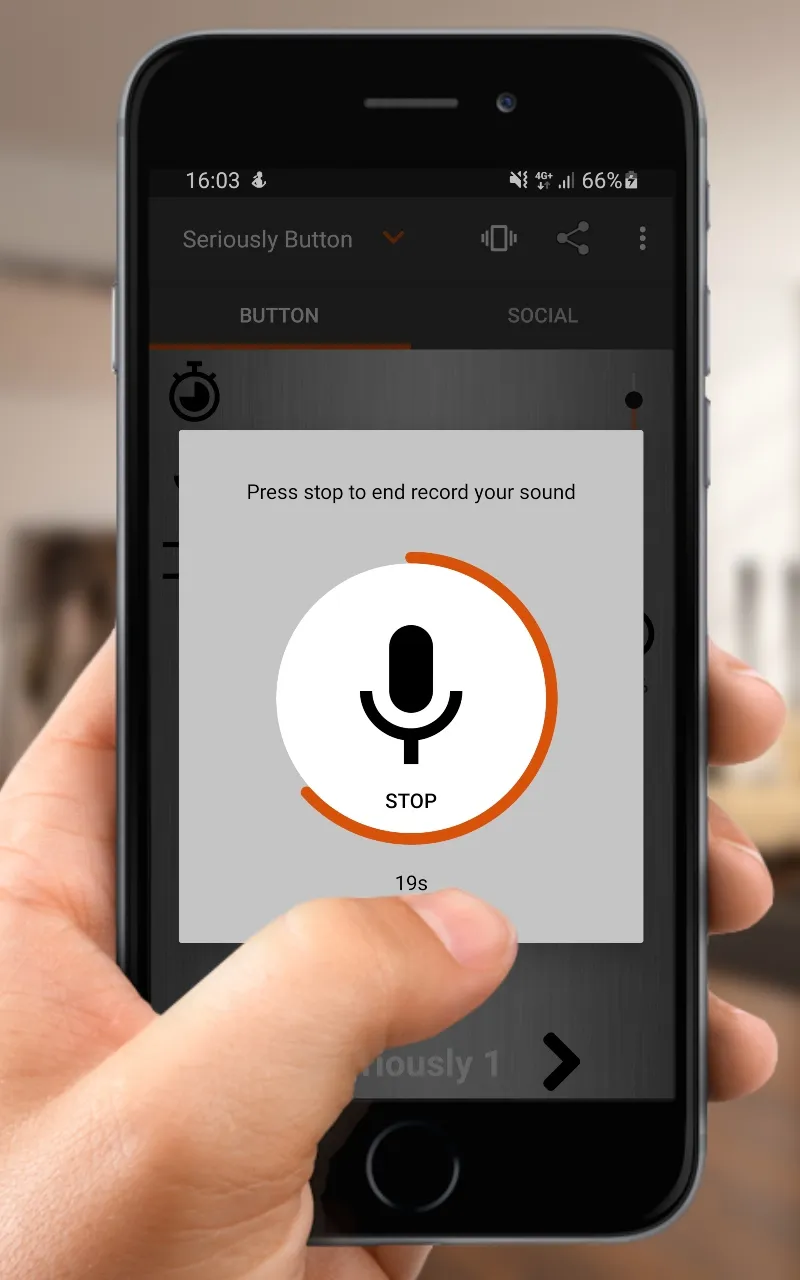 Seriously Sound Button | Indus Appstore | Screenshot