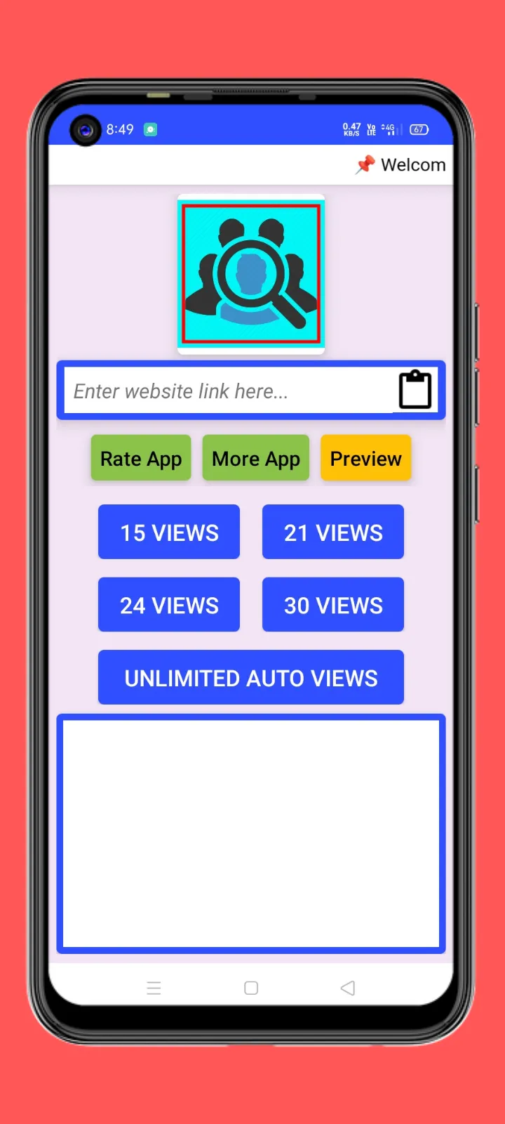 Website Traffic Browser | Indus Appstore | Screenshot