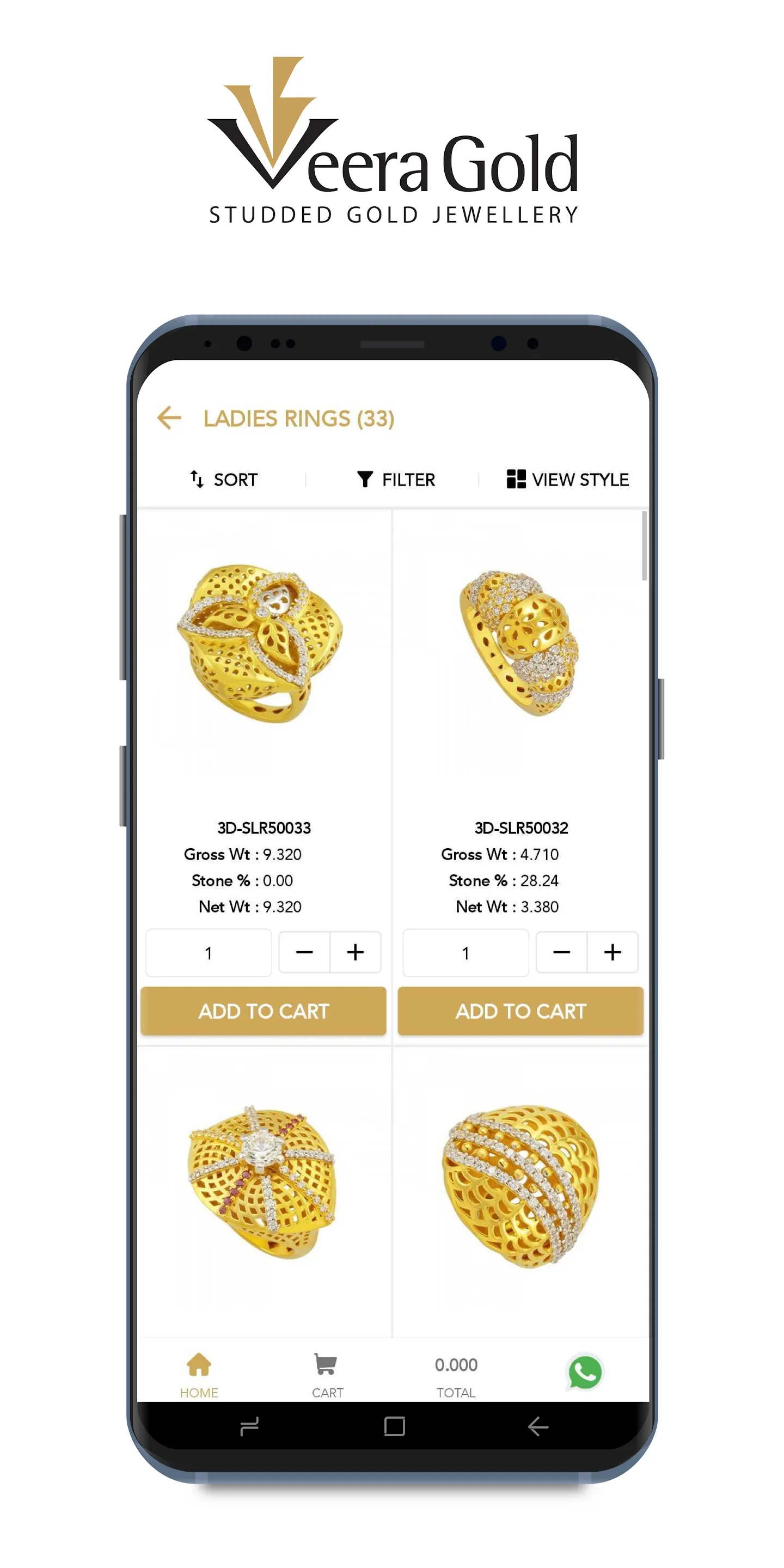 VEERA GOLD | Indus Appstore | Screenshot