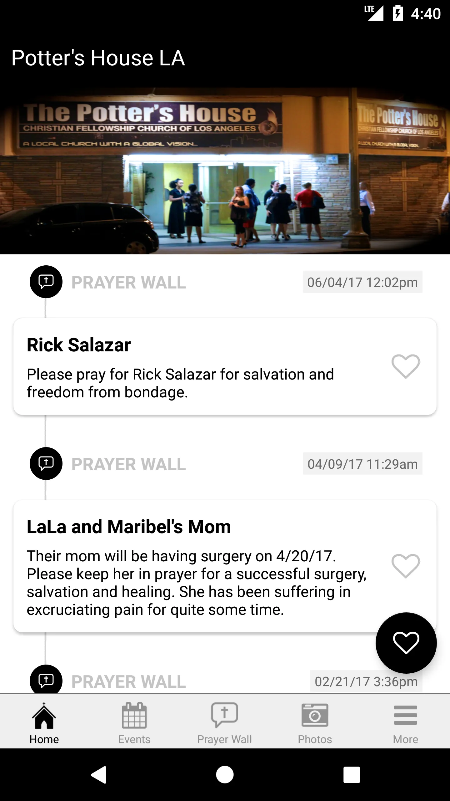 Potters House Church LA | Indus Appstore | Screenshot