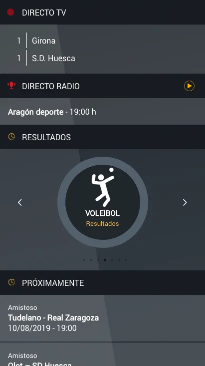 Aragón Deporte | Indus Appstore | Screenshot