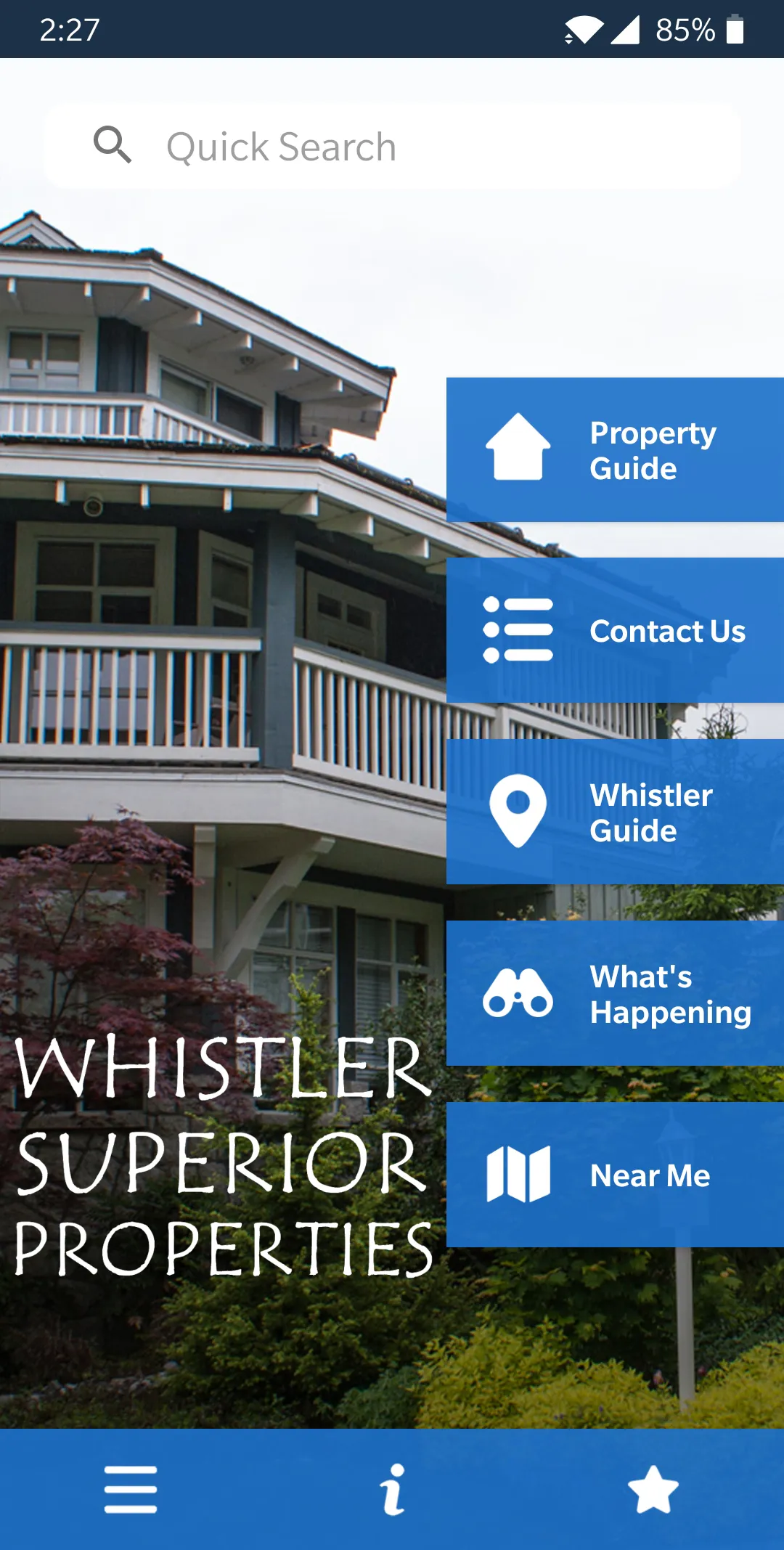 Whistler Superior Properties | Indus Appstore | Screenshot