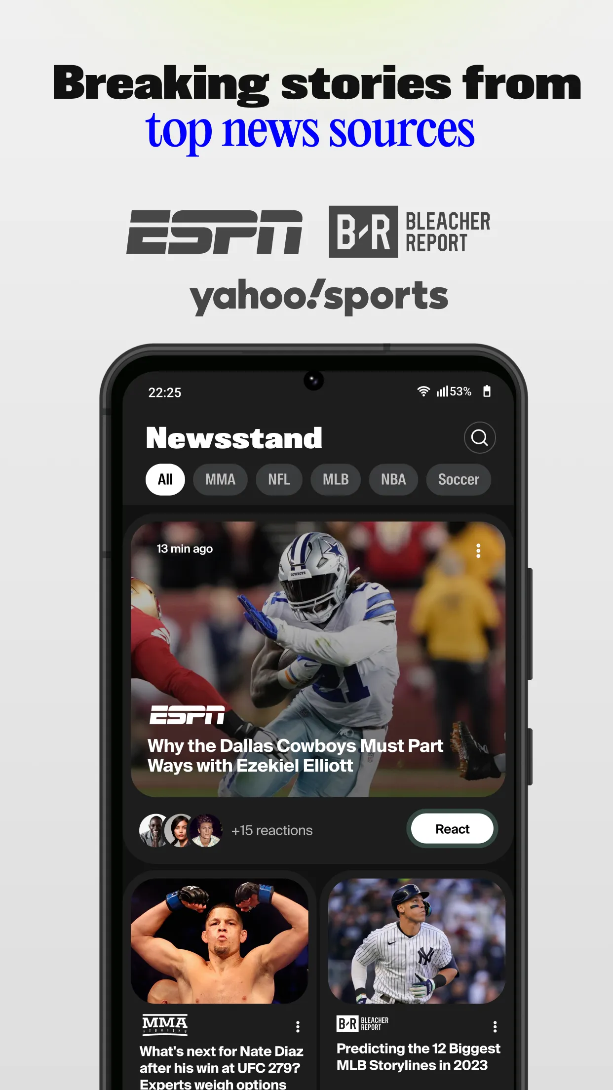 Vylo Sports: Social, News, DFS | Indus Appstore | Screenshot