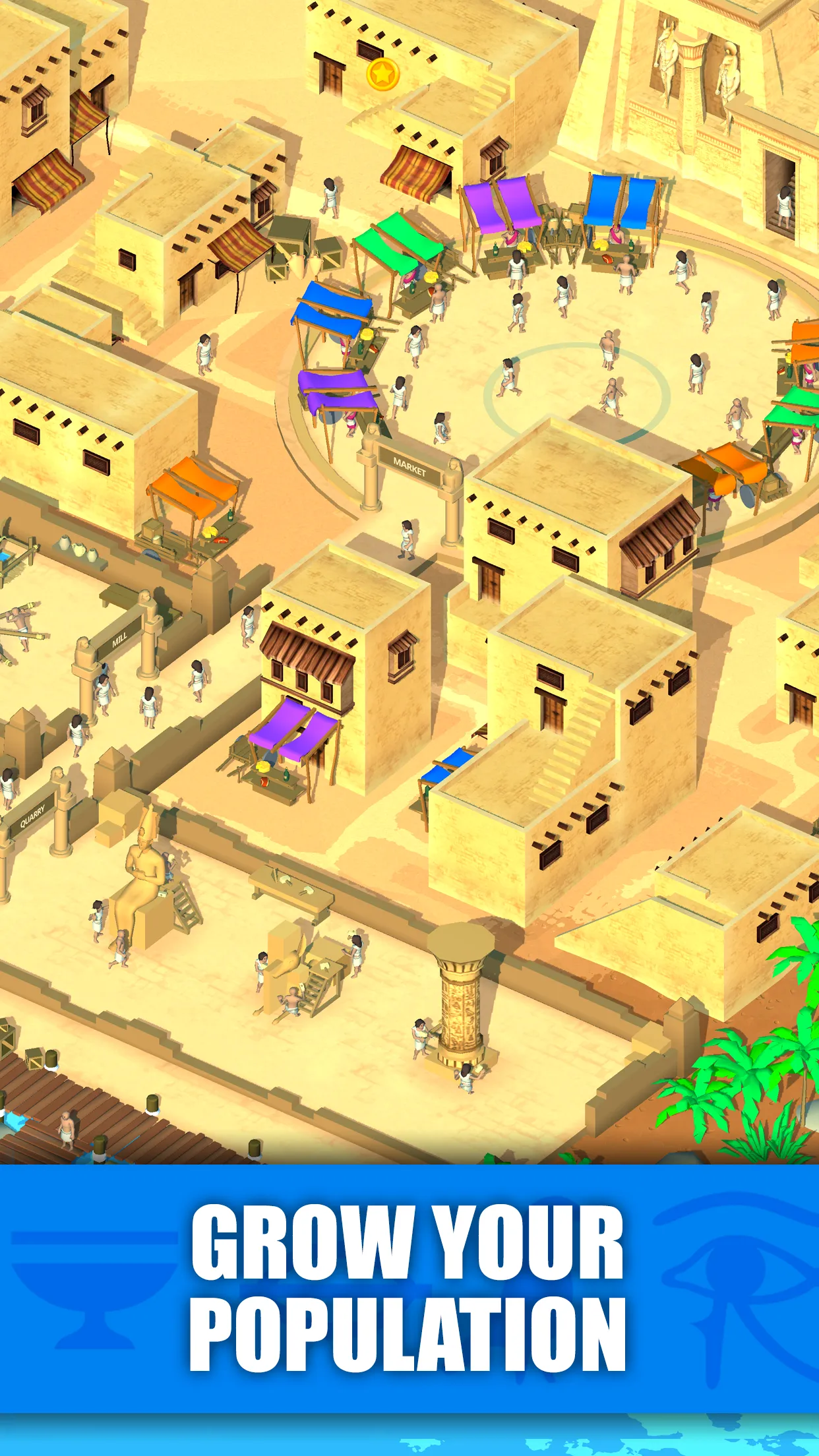 Idle Egypt Tycoon: Empire Game | Indus Appstore | Screenshot