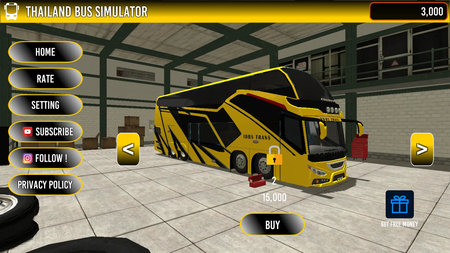 Thailand Bus Simulator | Indus Appstore | Screenshot