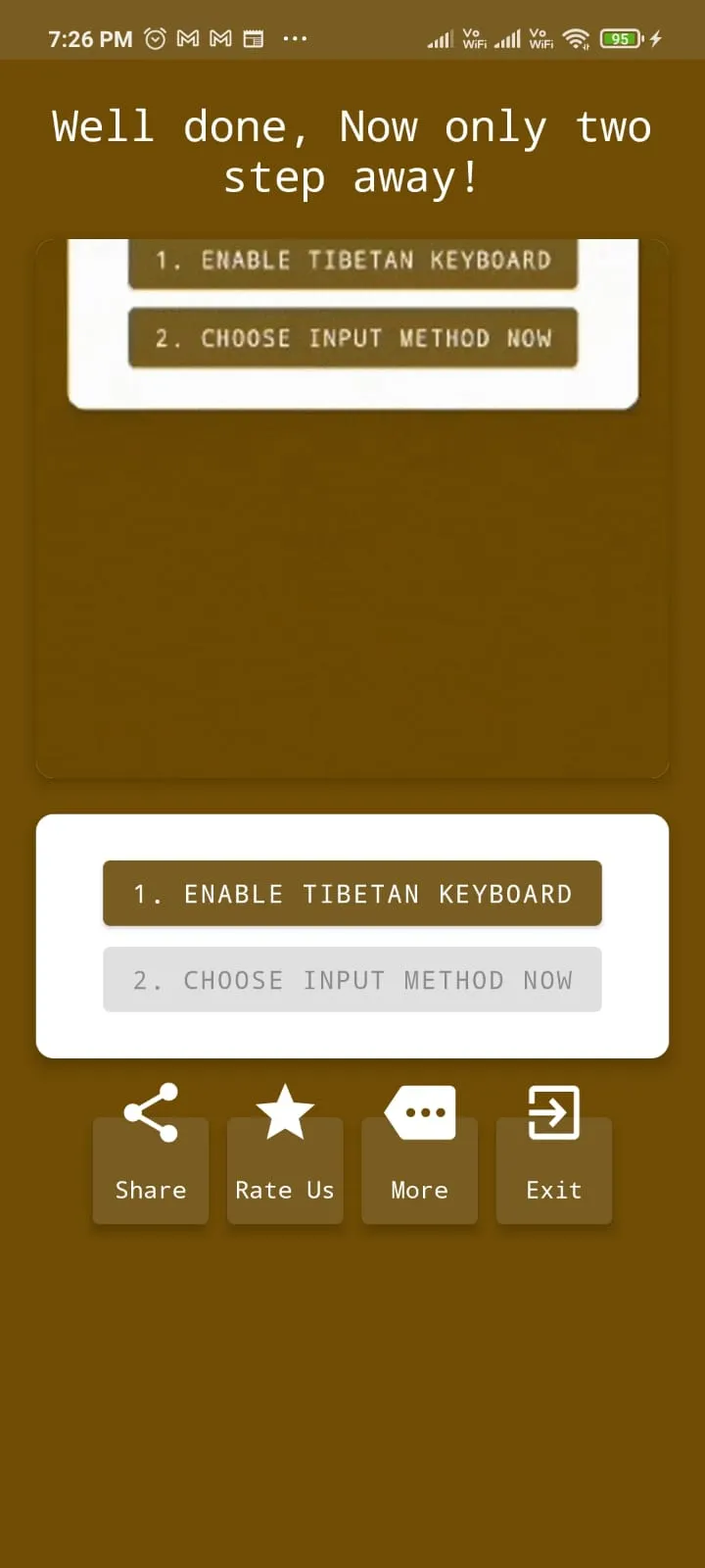 Tibetan Keyboard | Indus Appstore | Screenshot