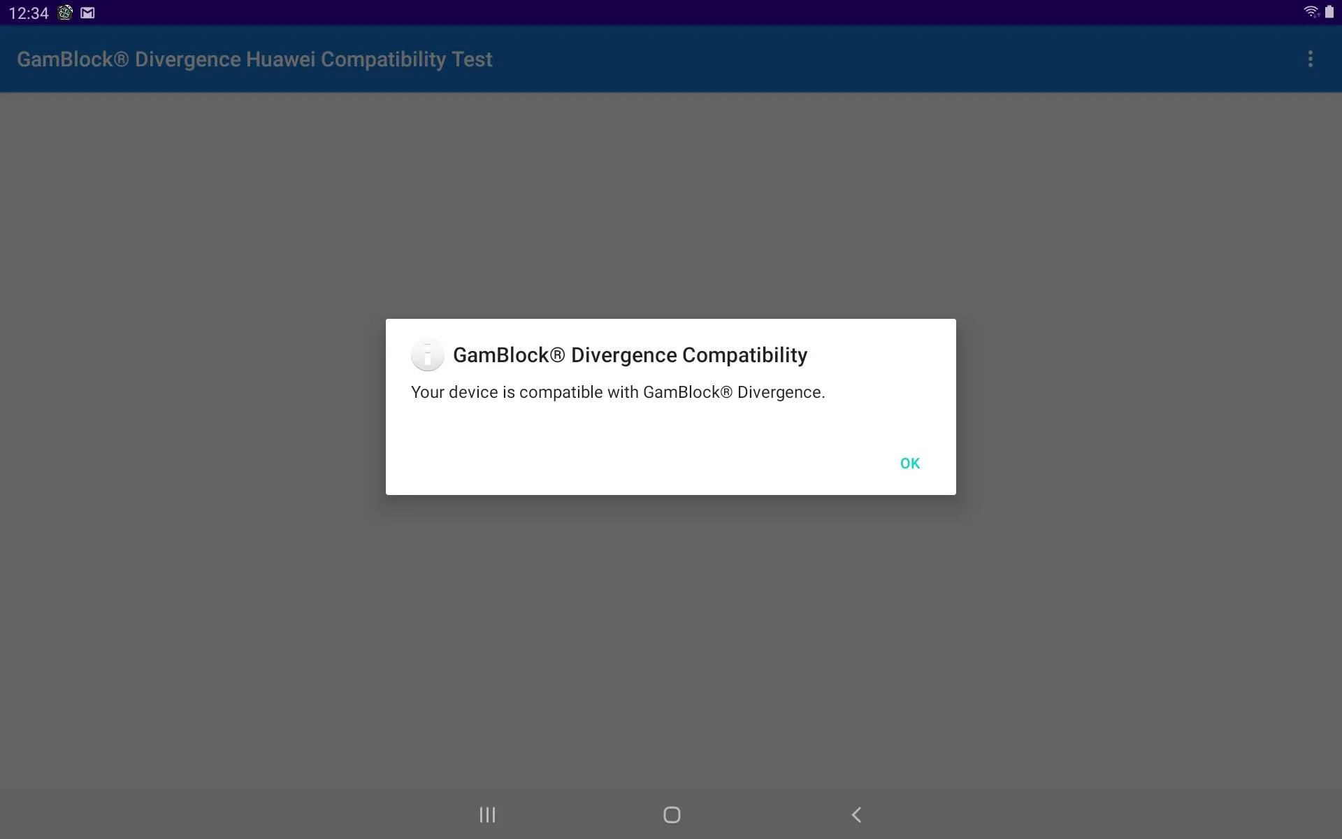 GamBlock® Divergence Test | Indus Appstore | Screenshot