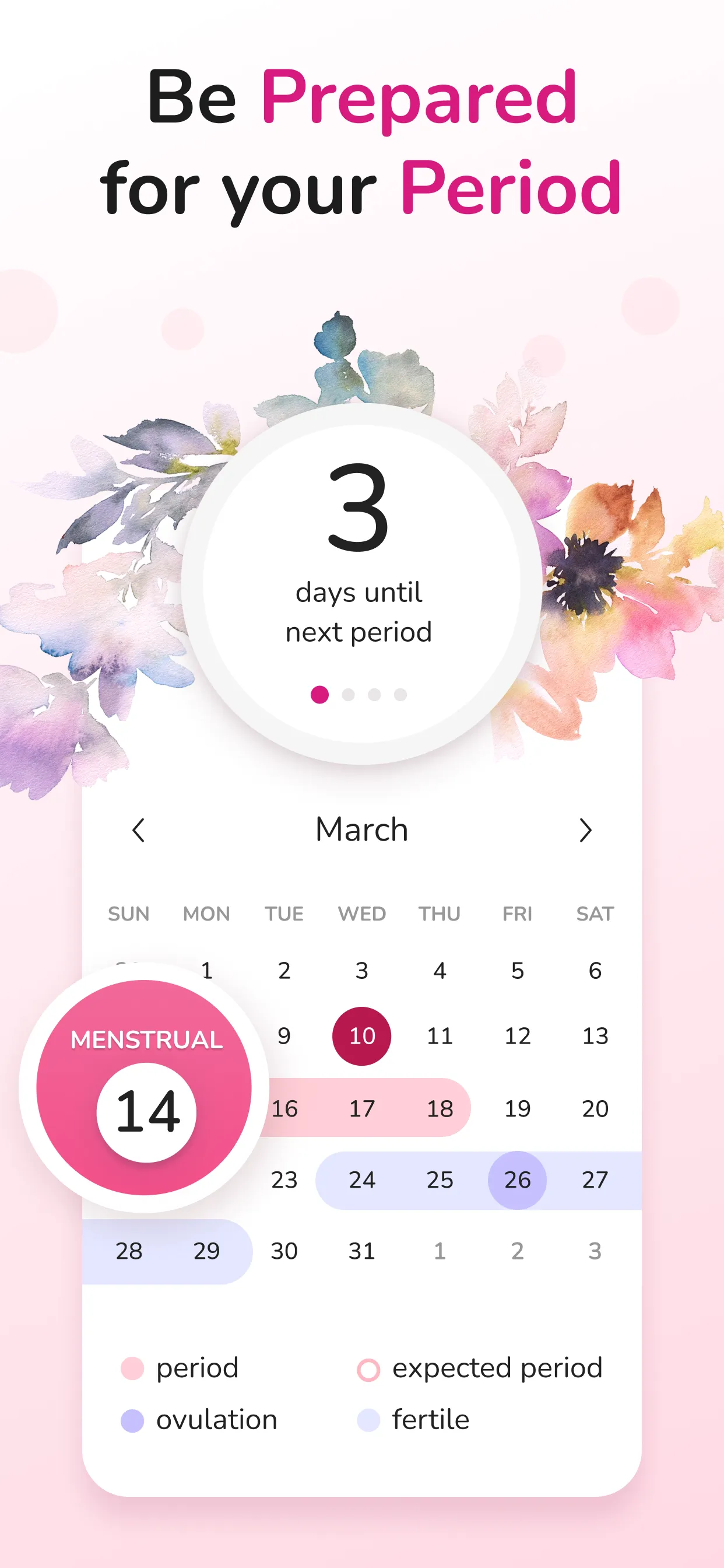 My Period Calendar & Tracker | Indus Appstore | Screenshot