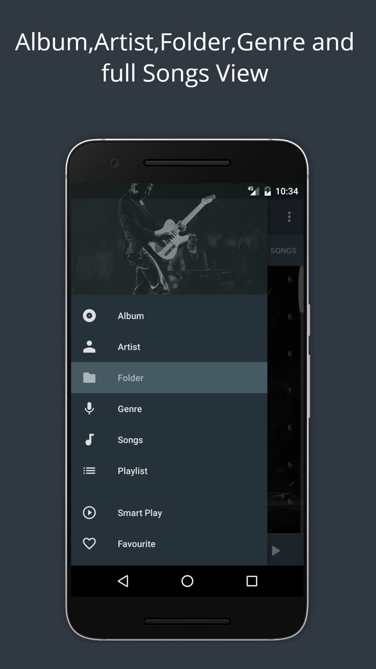 Pluto Smart Music Player | Indus Appstore | Screenshot