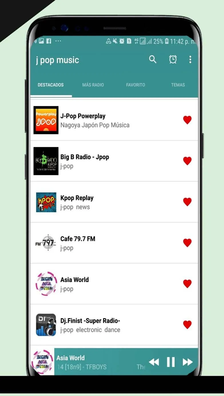 J Pop Music | Indus Appstore | Screenshot