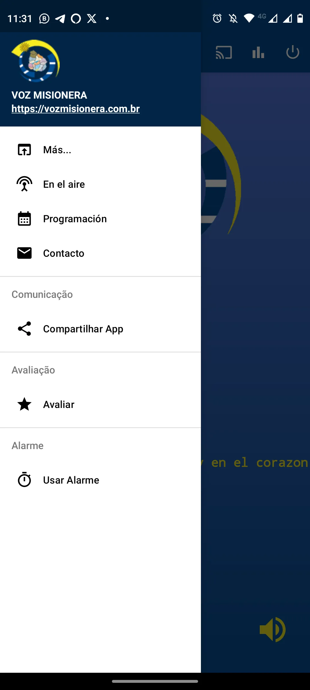 VOZ MISIONERA | Indus Appstore | Screenshot