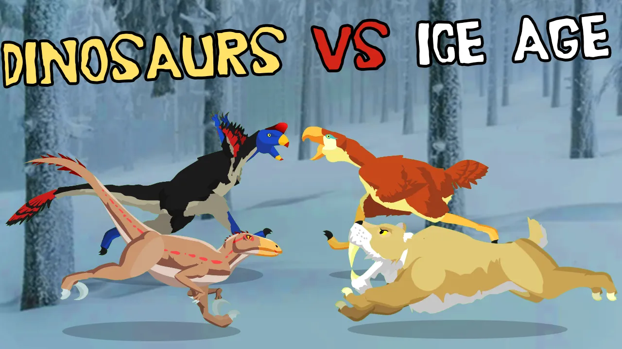 T-Rex Fights Mammoth | Indus Appstore | Screenshot