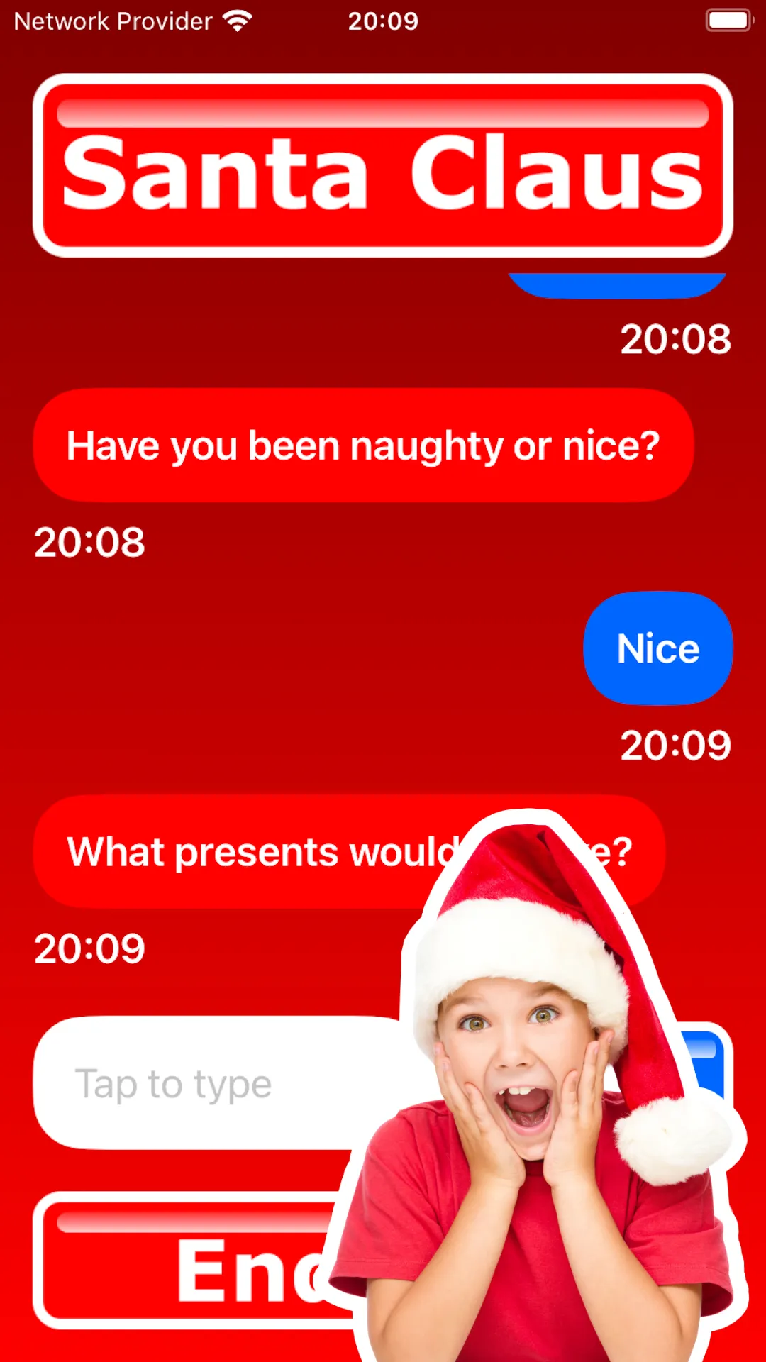 Santa Calls & Texts You | Indus Appstore | Screenshot