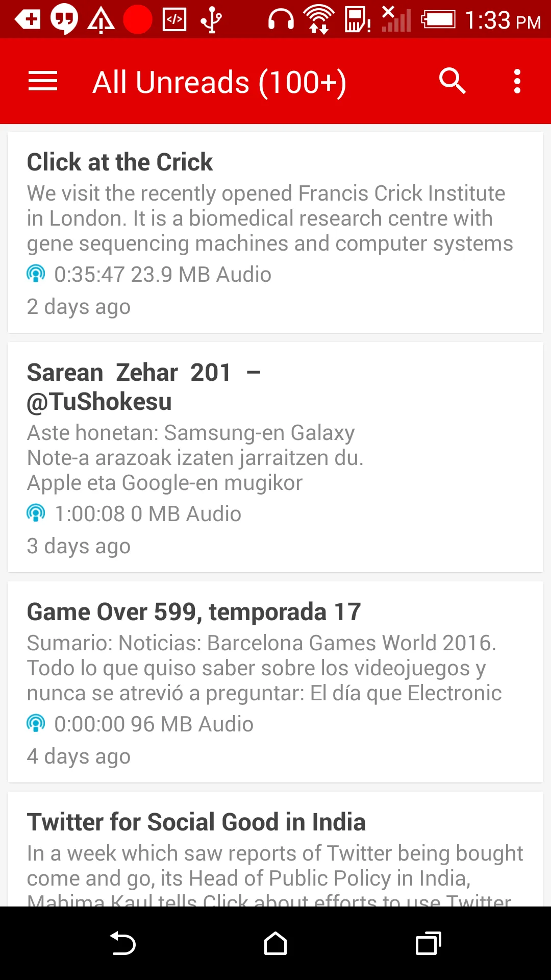 EuskaDigital | Indus Appstore | Screenshot