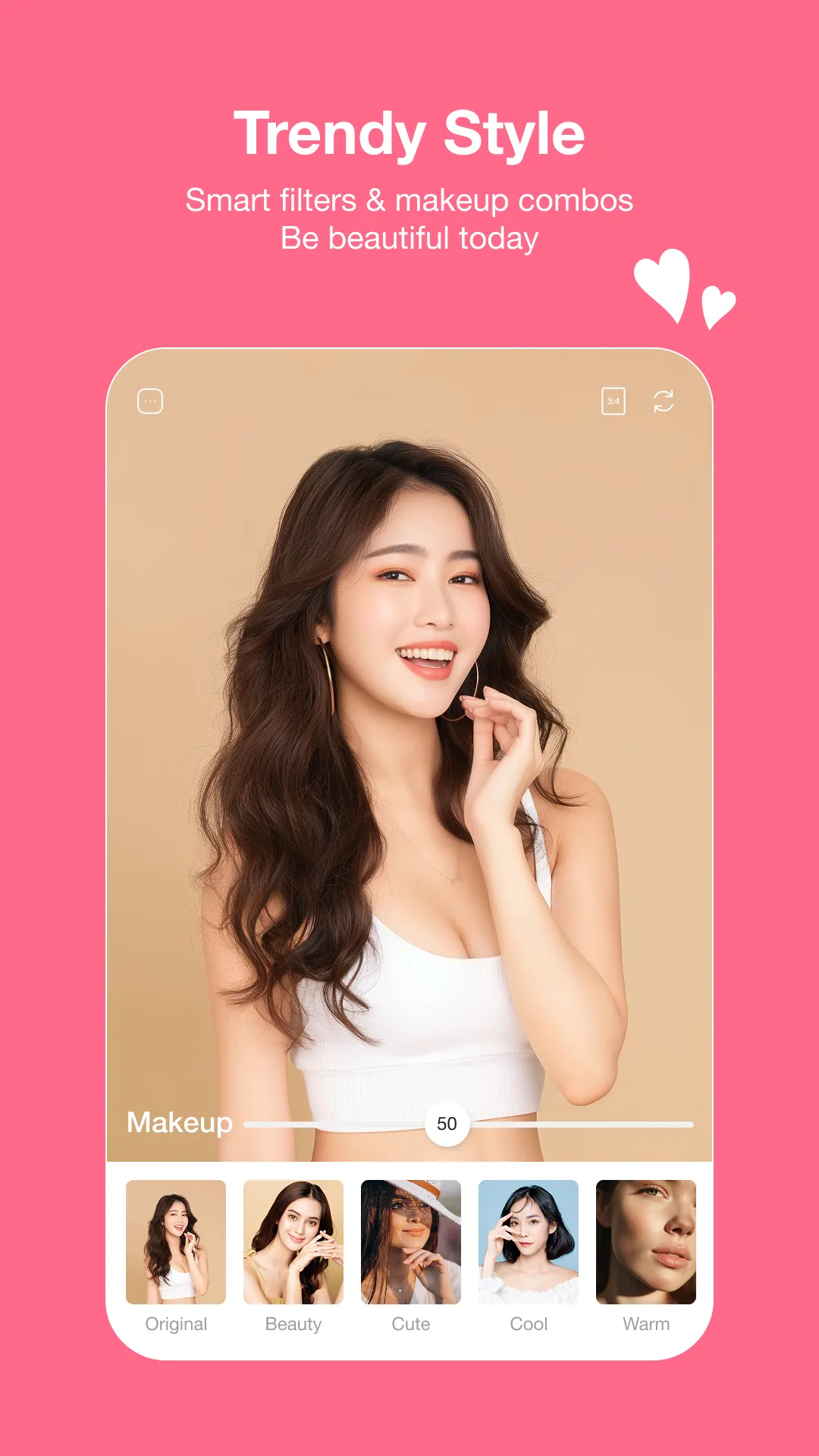 Sweet Beauty & Camera Sticker | Indus Appstore | Screenshot