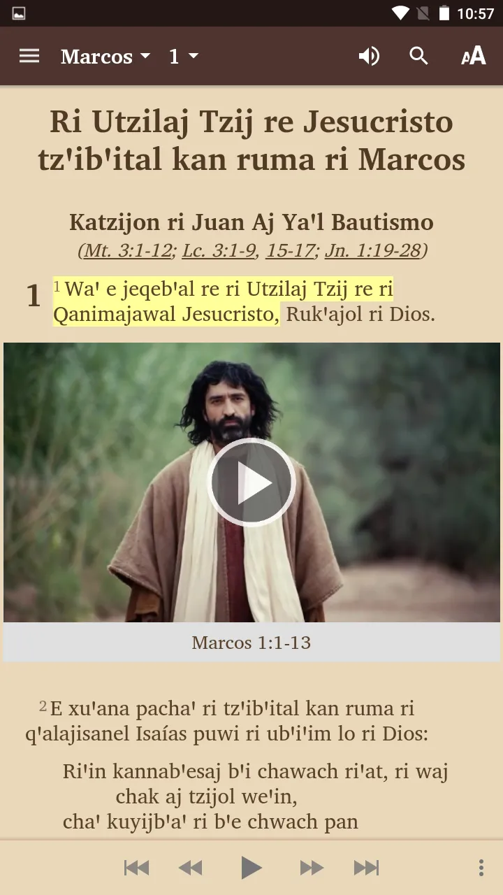 Achi Rabinal Bible  (new orth) | Indus Appstore | Screenshot