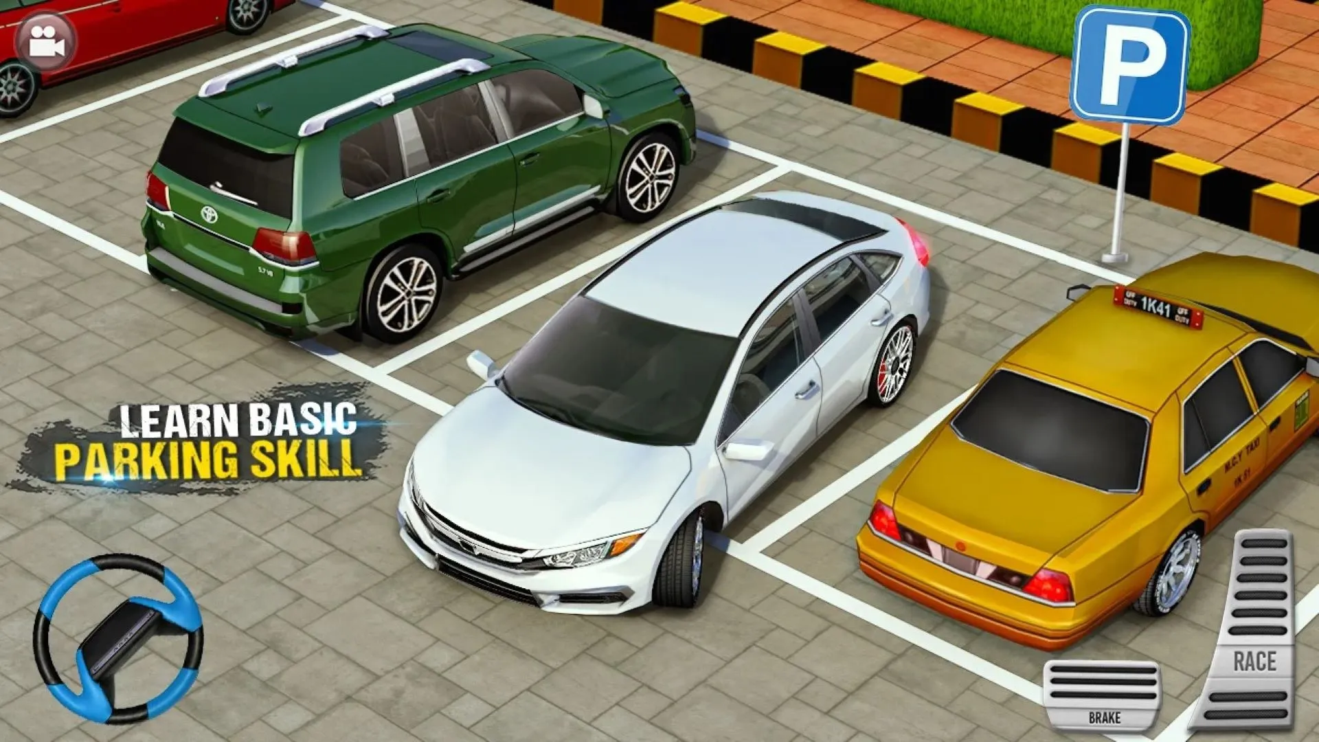 Car Parking 3D Sim - Car Game | Indus Appstore | Screenshot