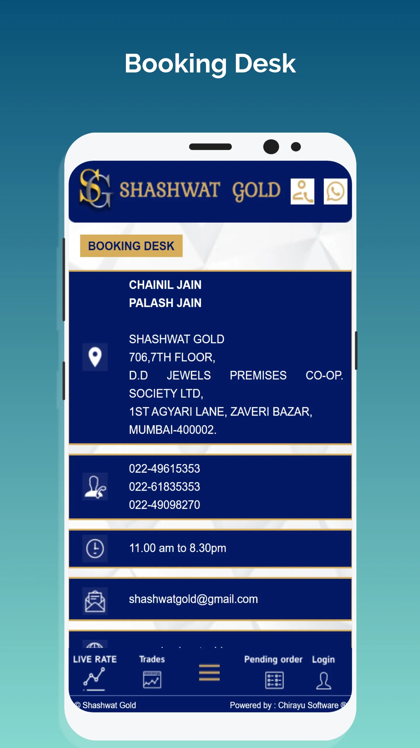 Shashwat Gold | Indus Appstore | Screenshot