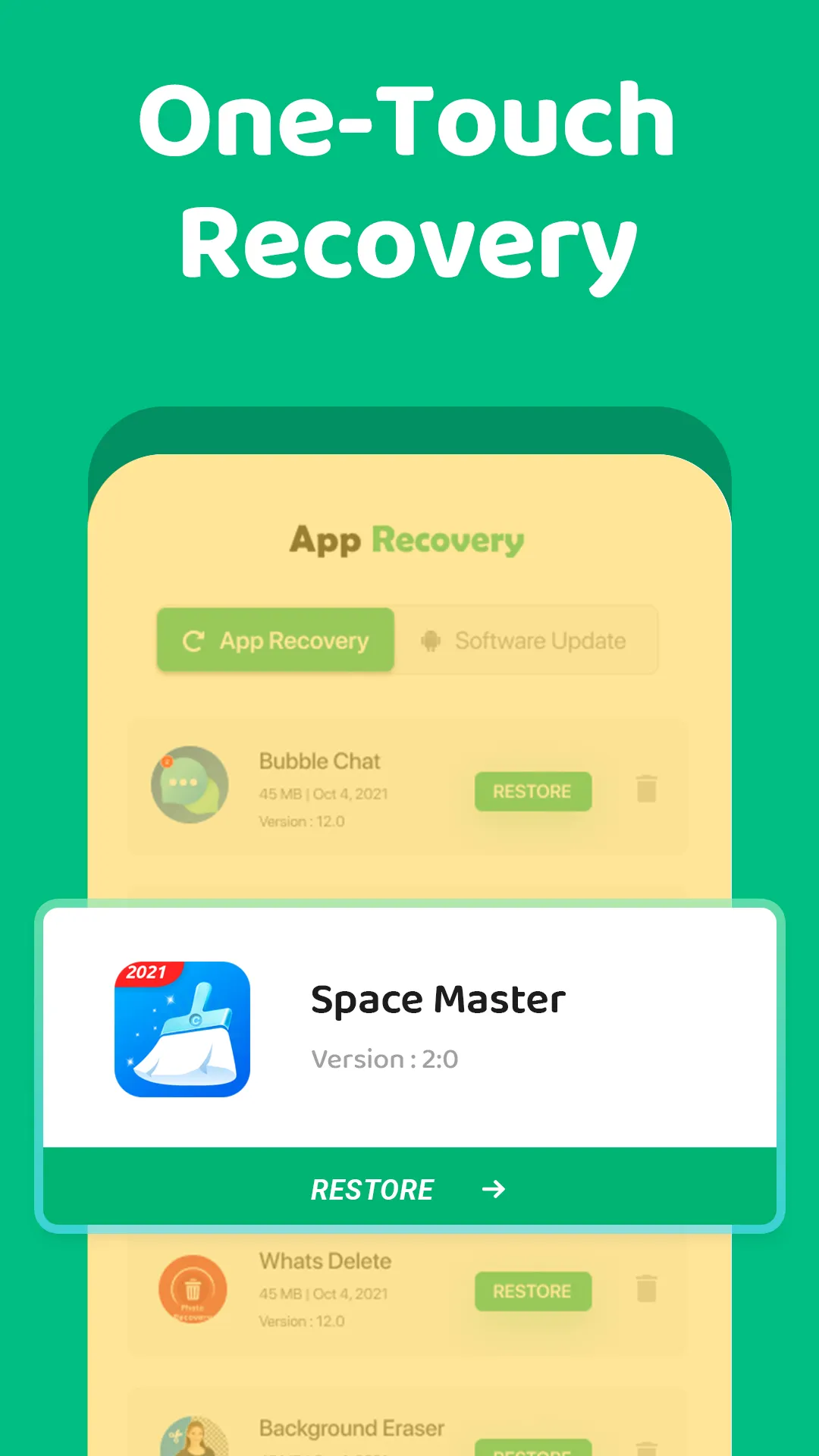 App Recovery: Backup & Restore | Indus Appstore | Screenshot