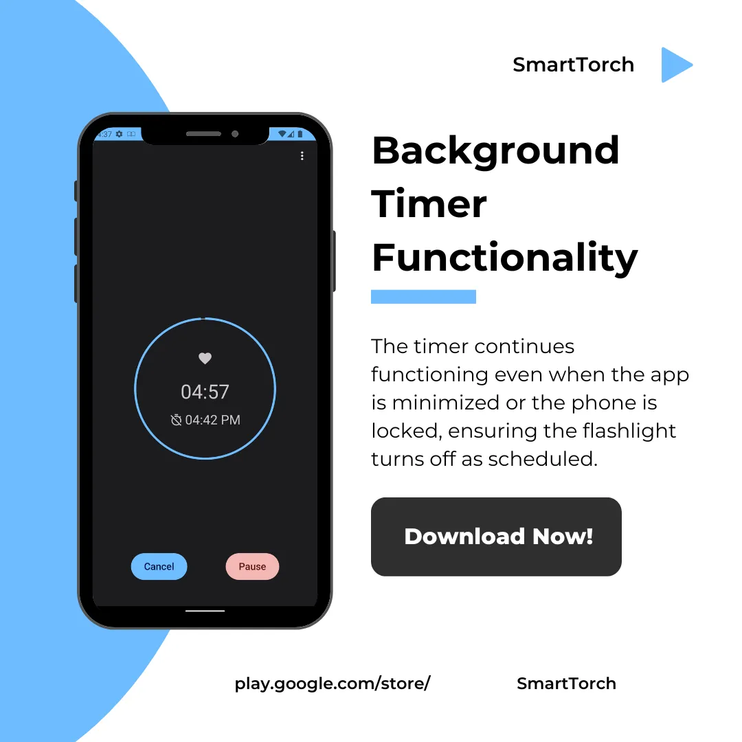 SmartTorch - Torch with Timer | Indus Appstore | Screenshot