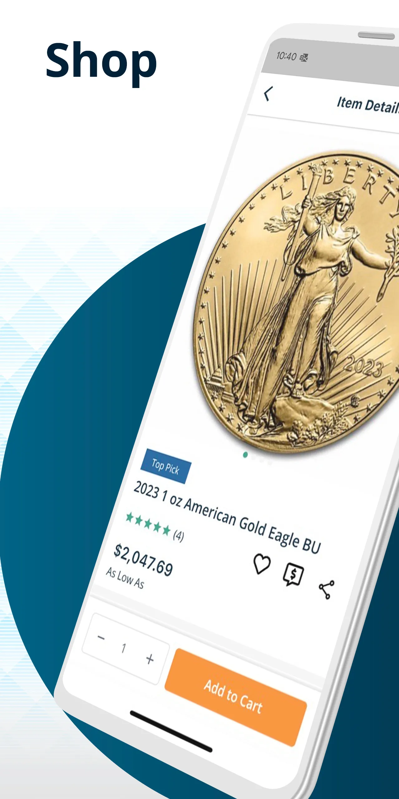 APMEX: Buy Gold & Silver | Indus Appstore | Screenshot