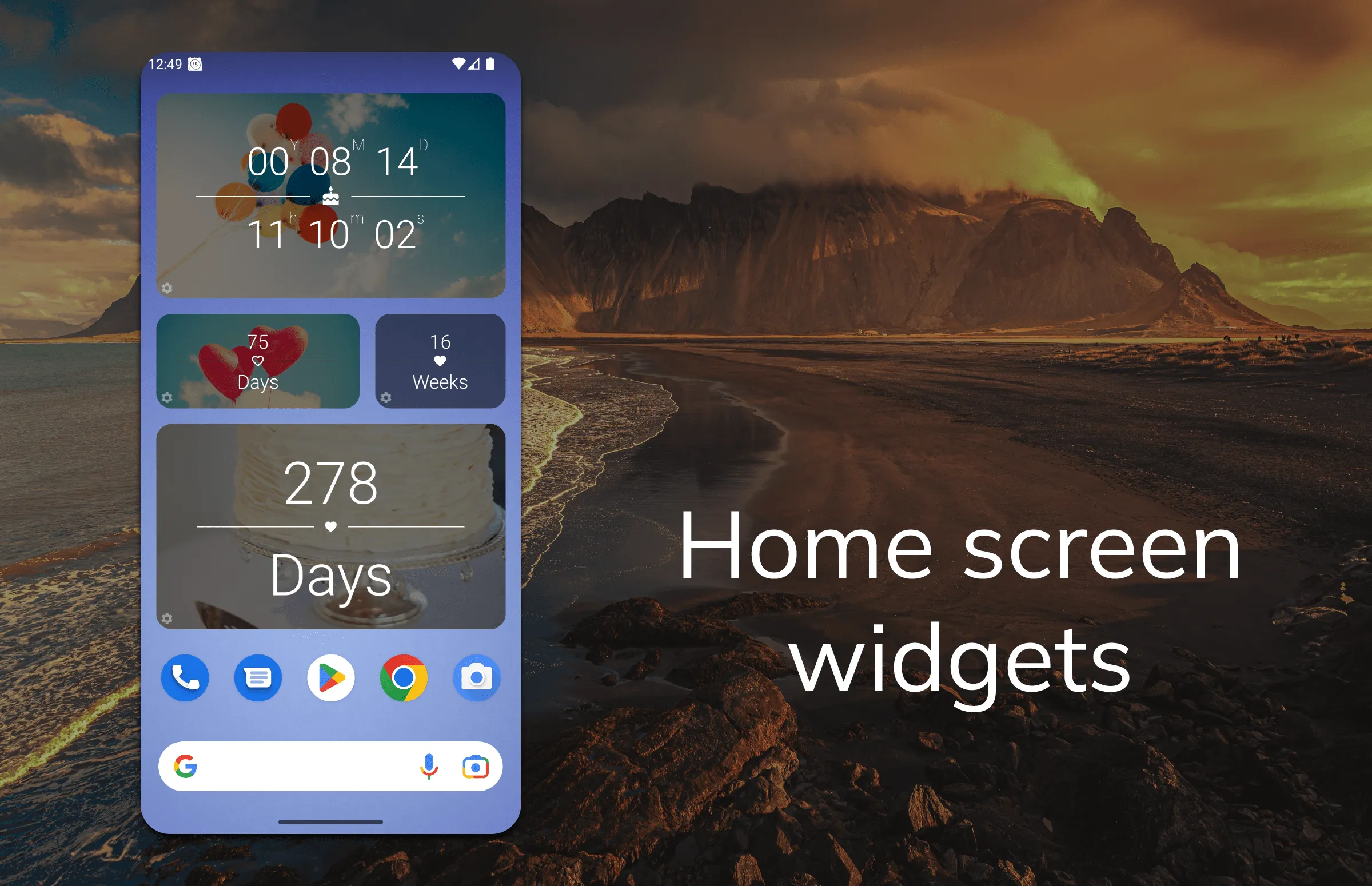 Countdown Time - Event Widget | Indus Appstore | Screenshot