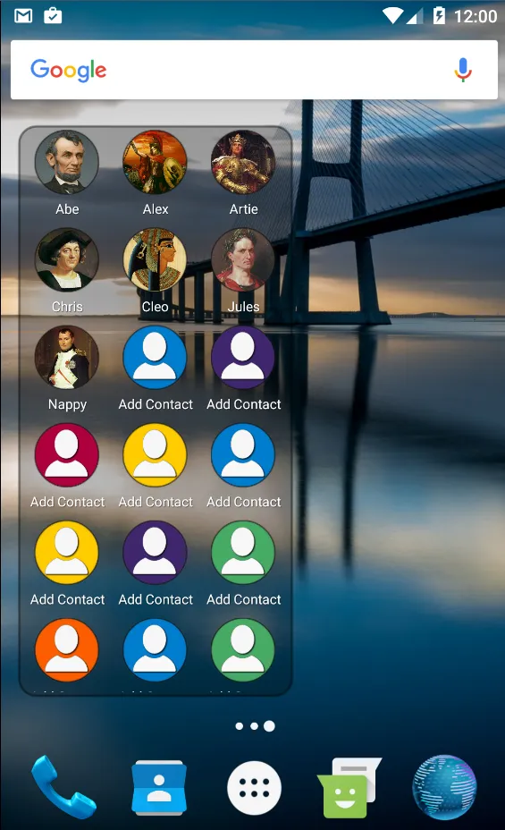 Mad Contacts Widget | Indus Appstore | Screenshot