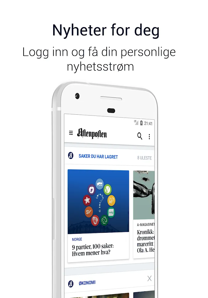 Aftenposten | Indus Appstore | Screenshot