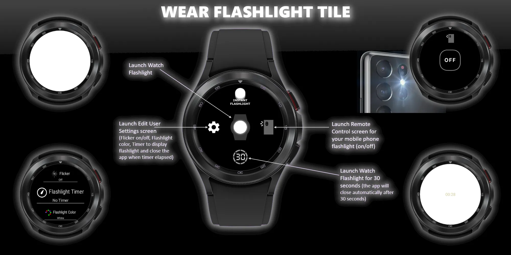 Wear Flashlight | Indus Appstore | Screenshot