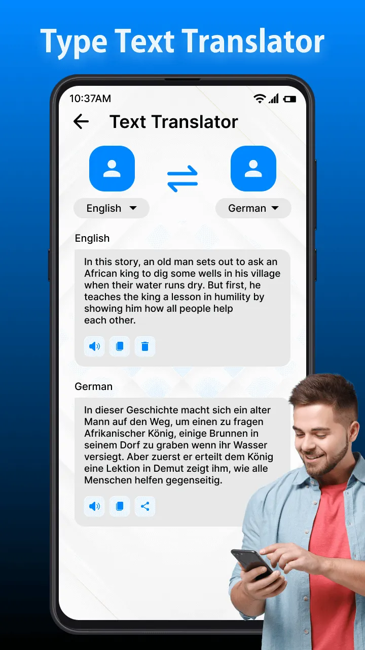 AI Voice Language Translator | Indus Appstore | Screenshot