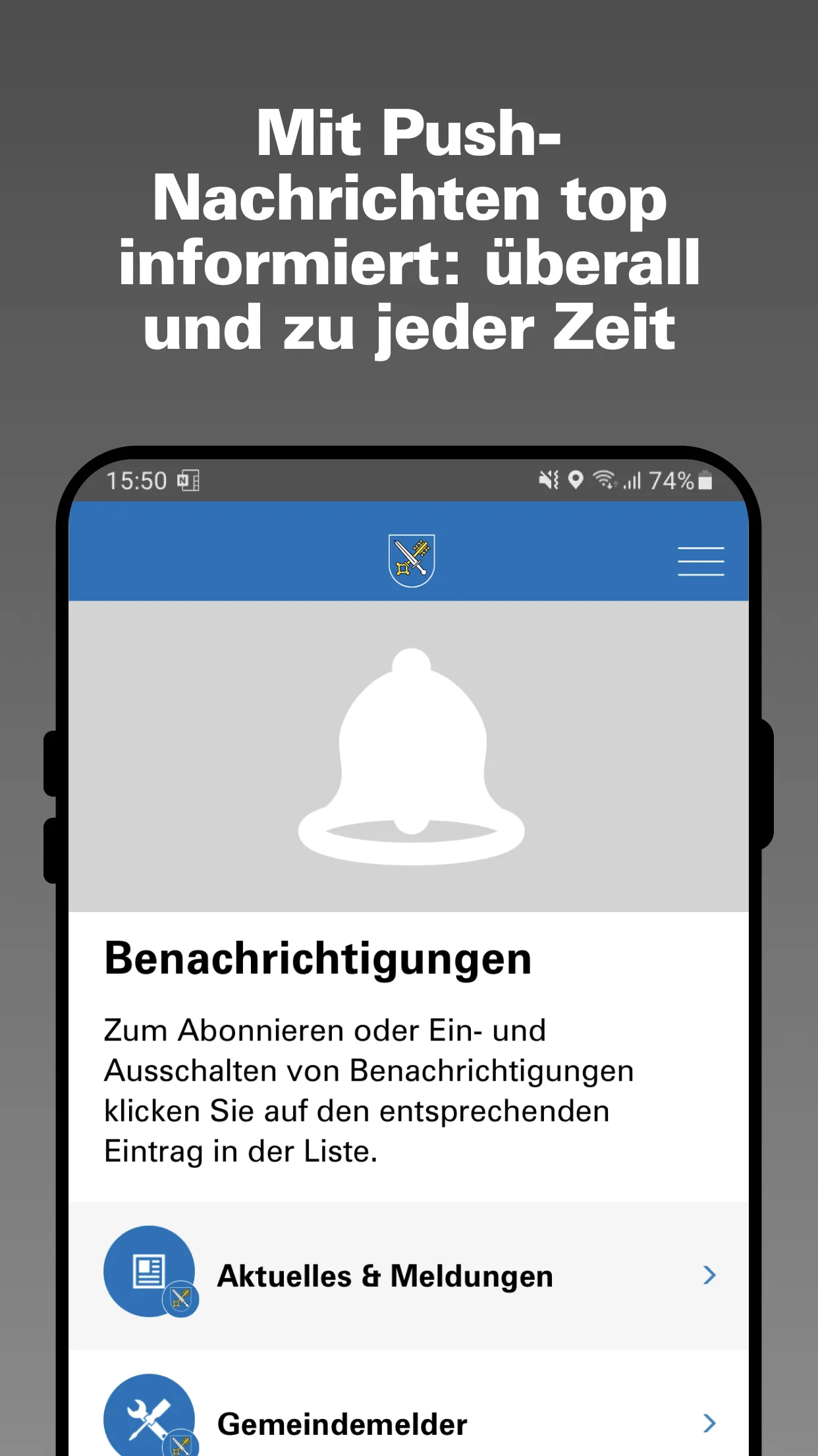 Gemeinde Allschwil | Indus Appstore | Screenshot