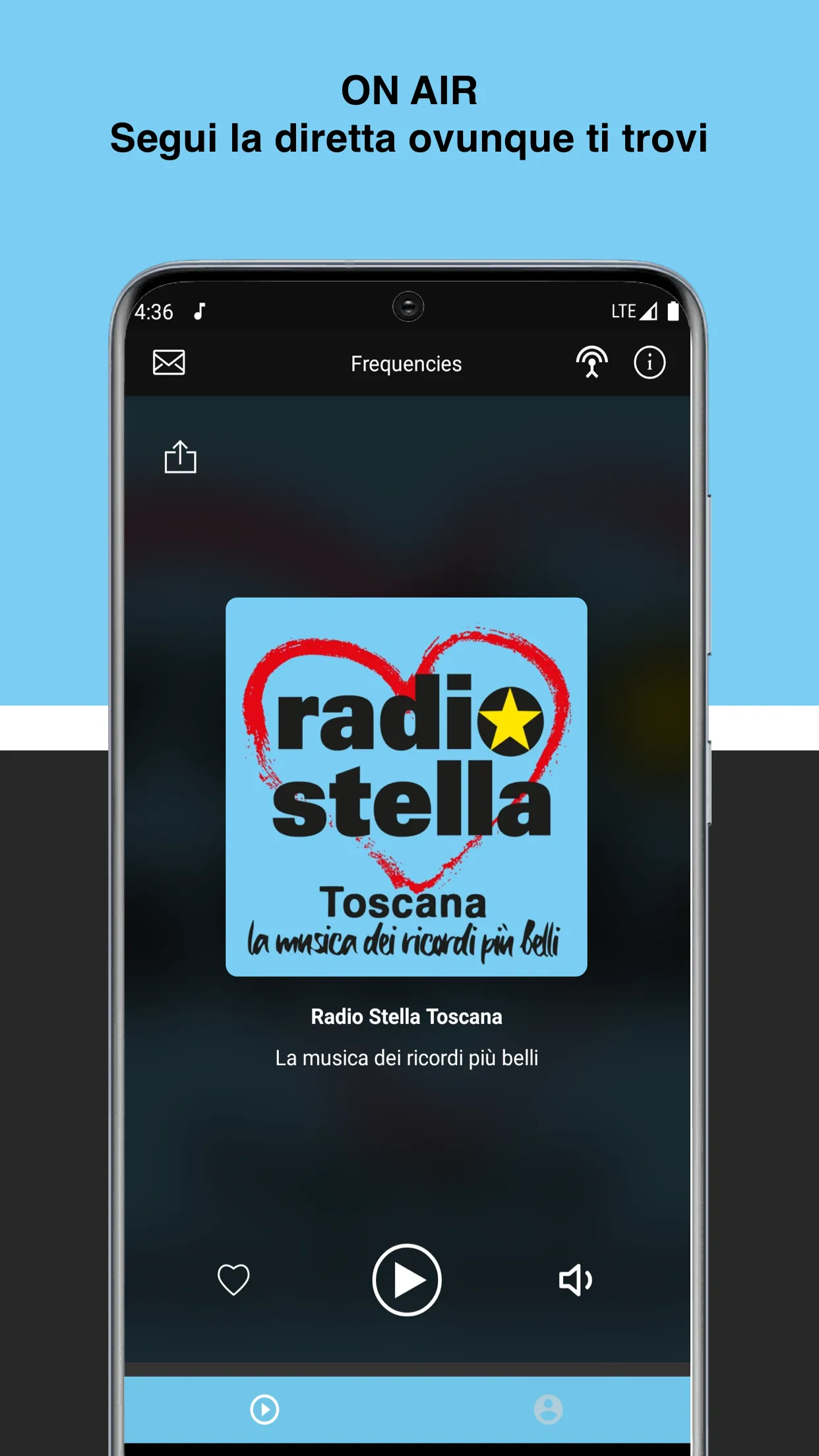 Radio Stella Toscana | Indus Appstore | Screenshot