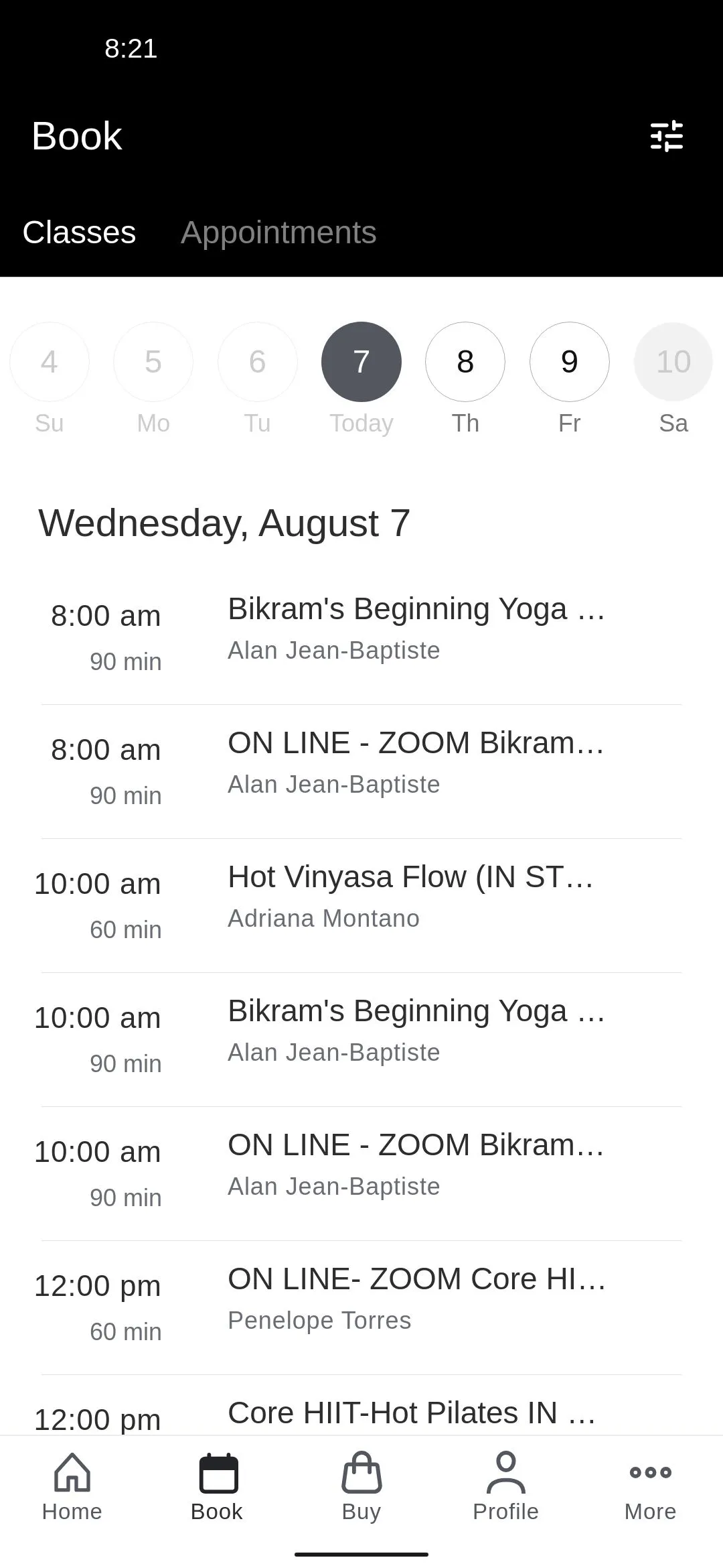 Prana Hot Yoga + Bodywork | Indus Appstore | Screenshot