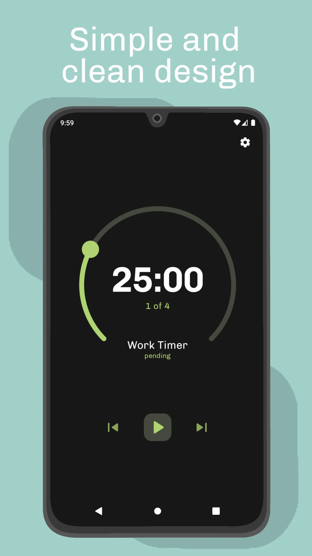 Refocus: Pomodoro Timer | Indus Appstore | Screenshot