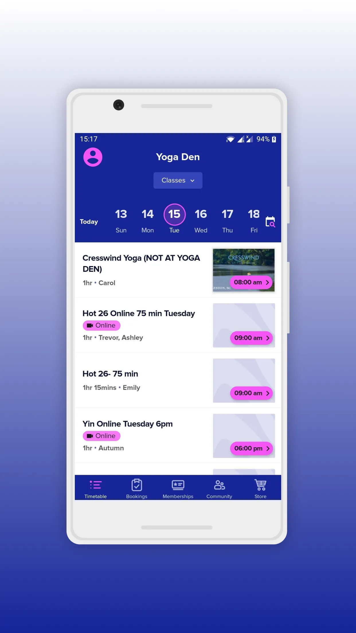 Yoga Den | Indus Appstore | Screenshot