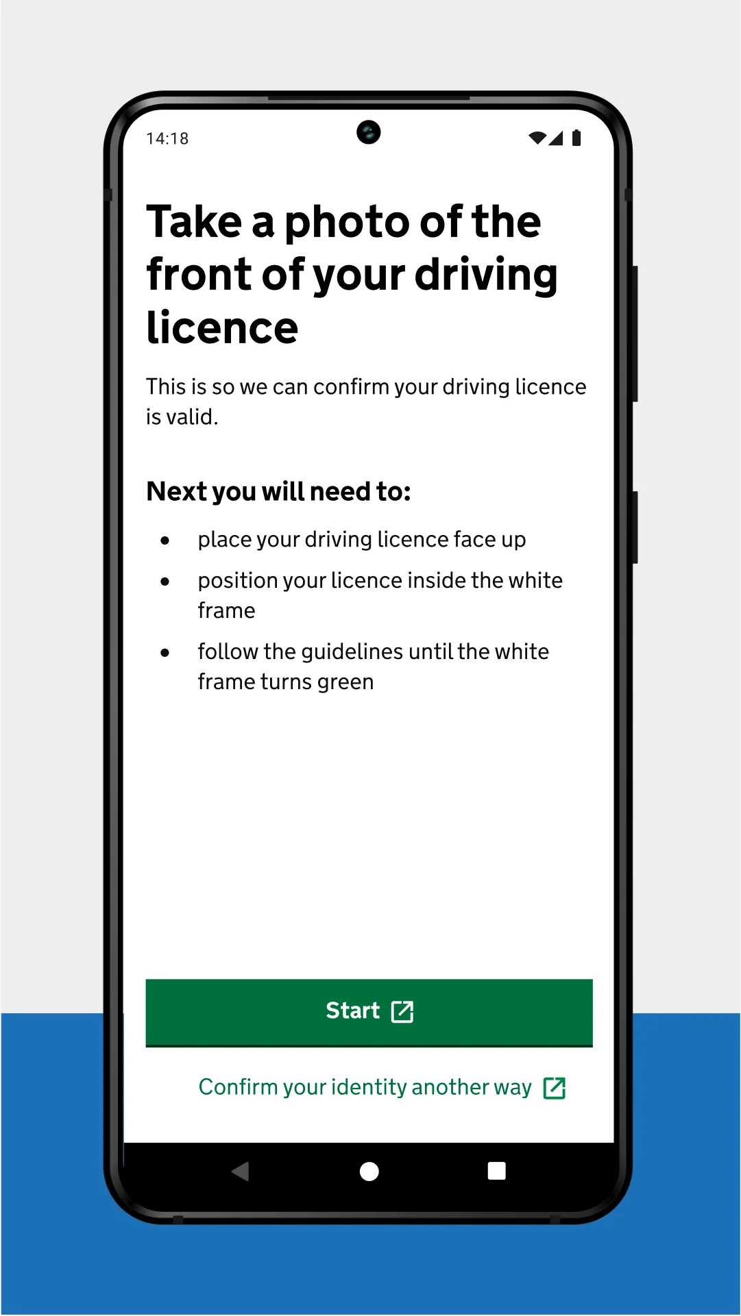 GOV.UK ID Check | Indus Appstore | Screenshot