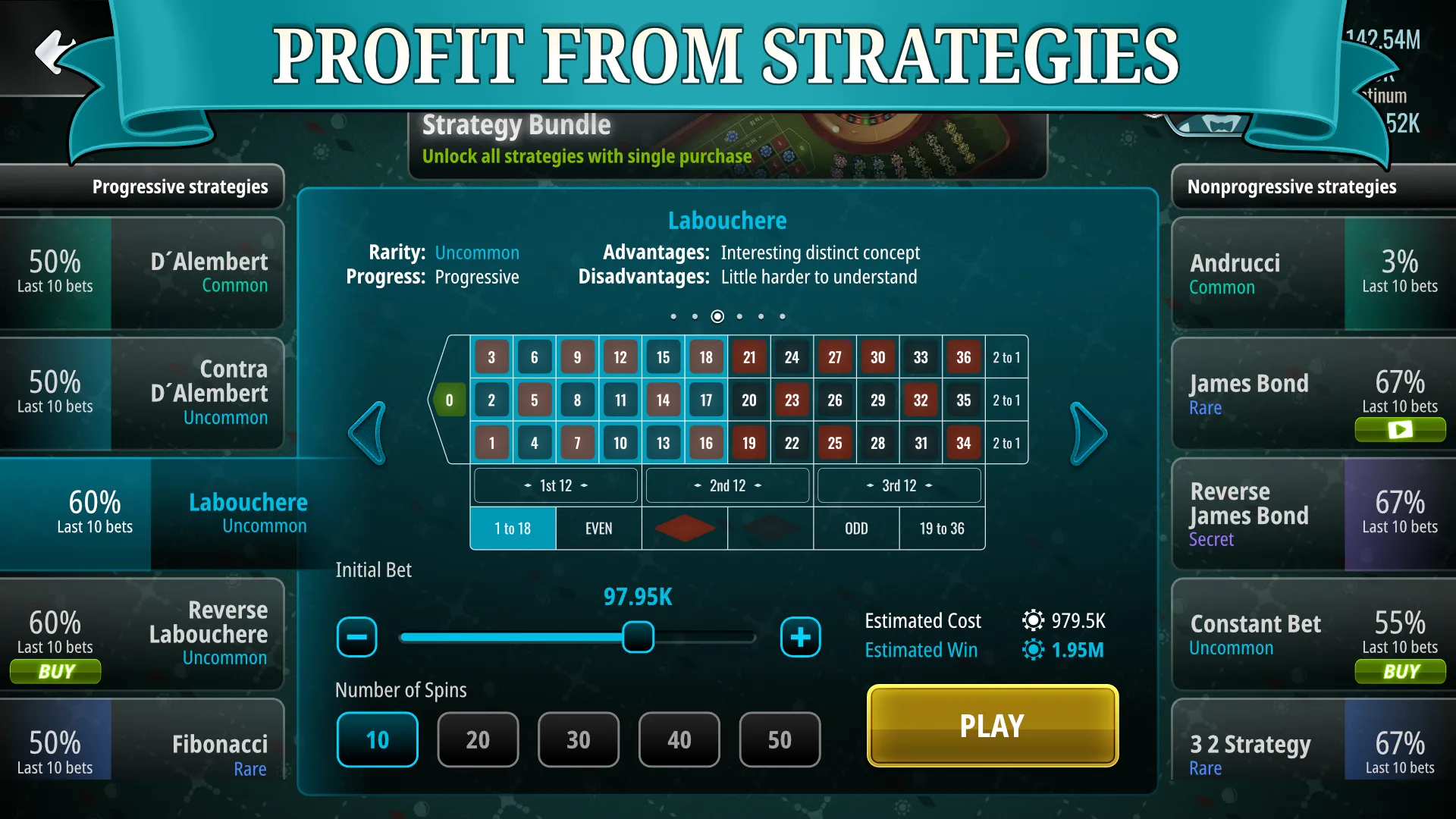 Roulette: Strategist | Indus Appstore | Screenshot