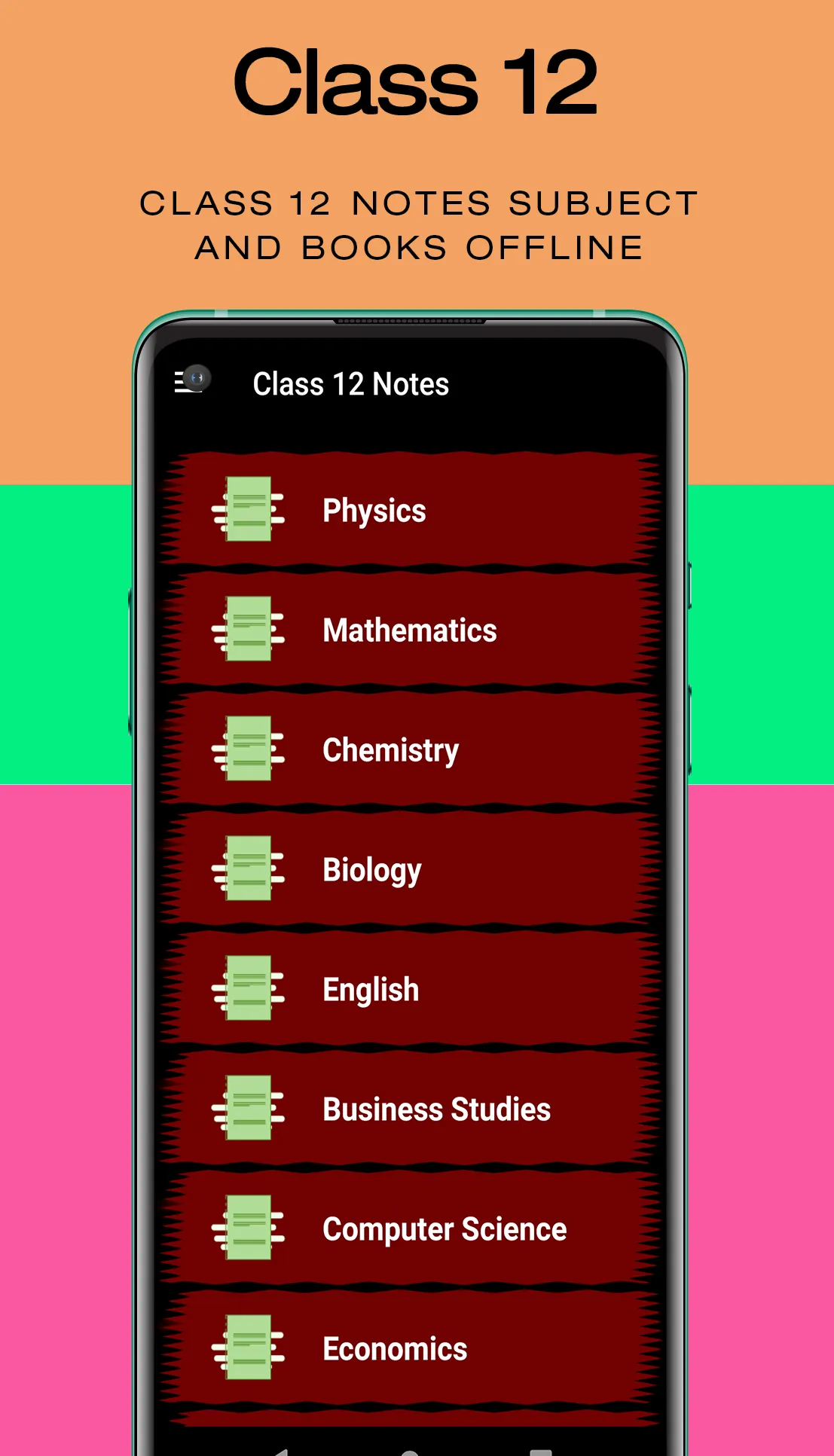 Class 12 Notes Offline CBSE | Indus Appstore | Screenshot