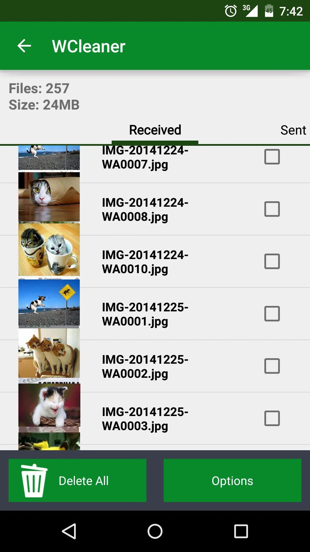 WCleaner for WA | Indus Appstore | Screenshot