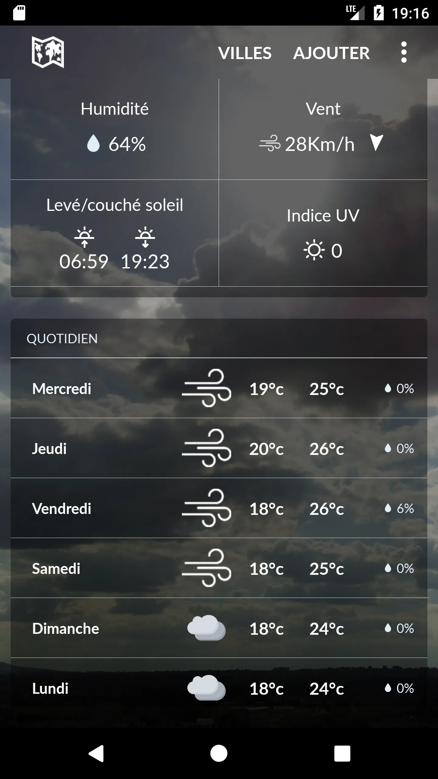 Senegal Weather | Indus Appstore | Screenshot