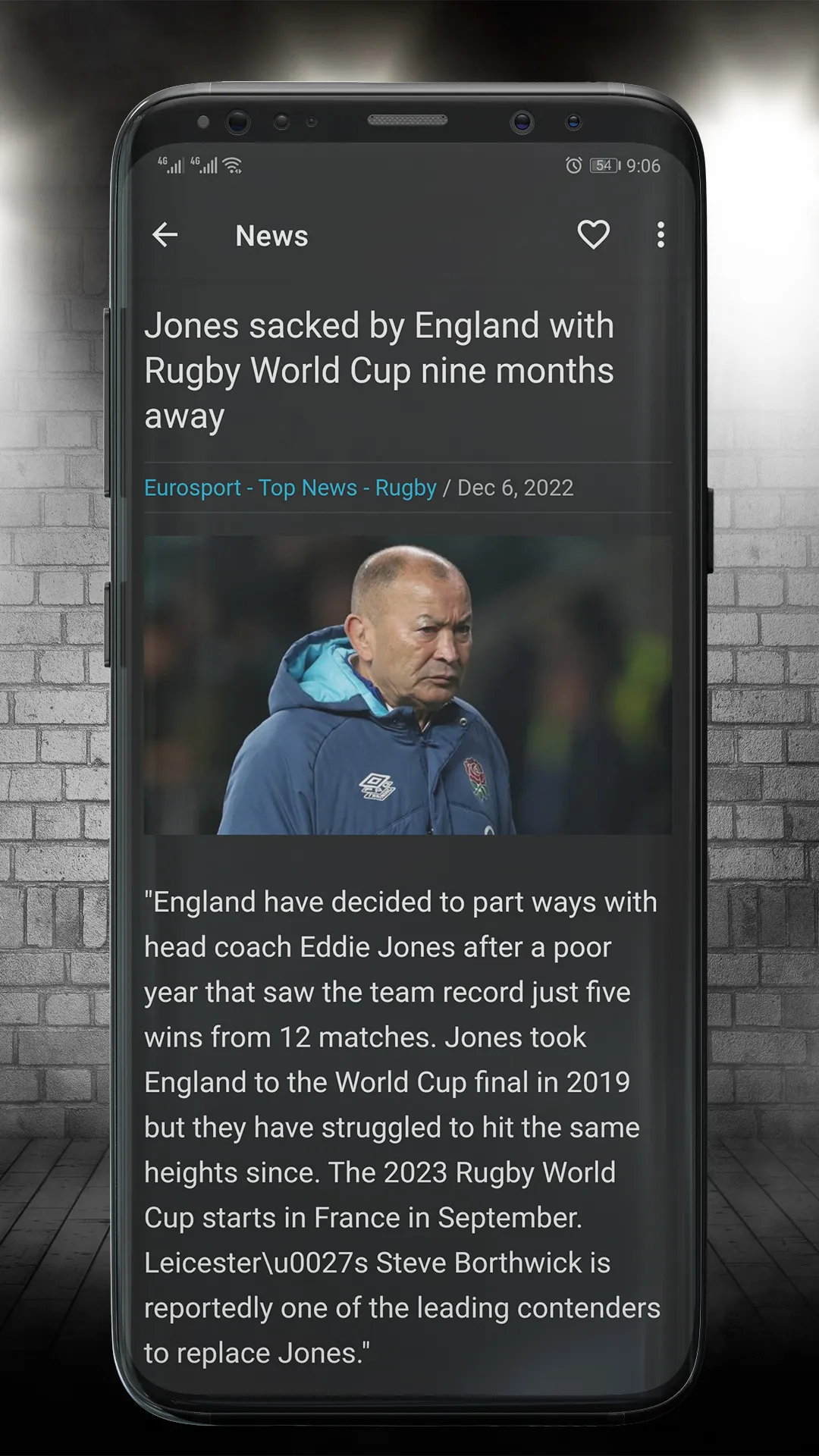 Rugby News Magazine | Indus Appstore | Screenshot