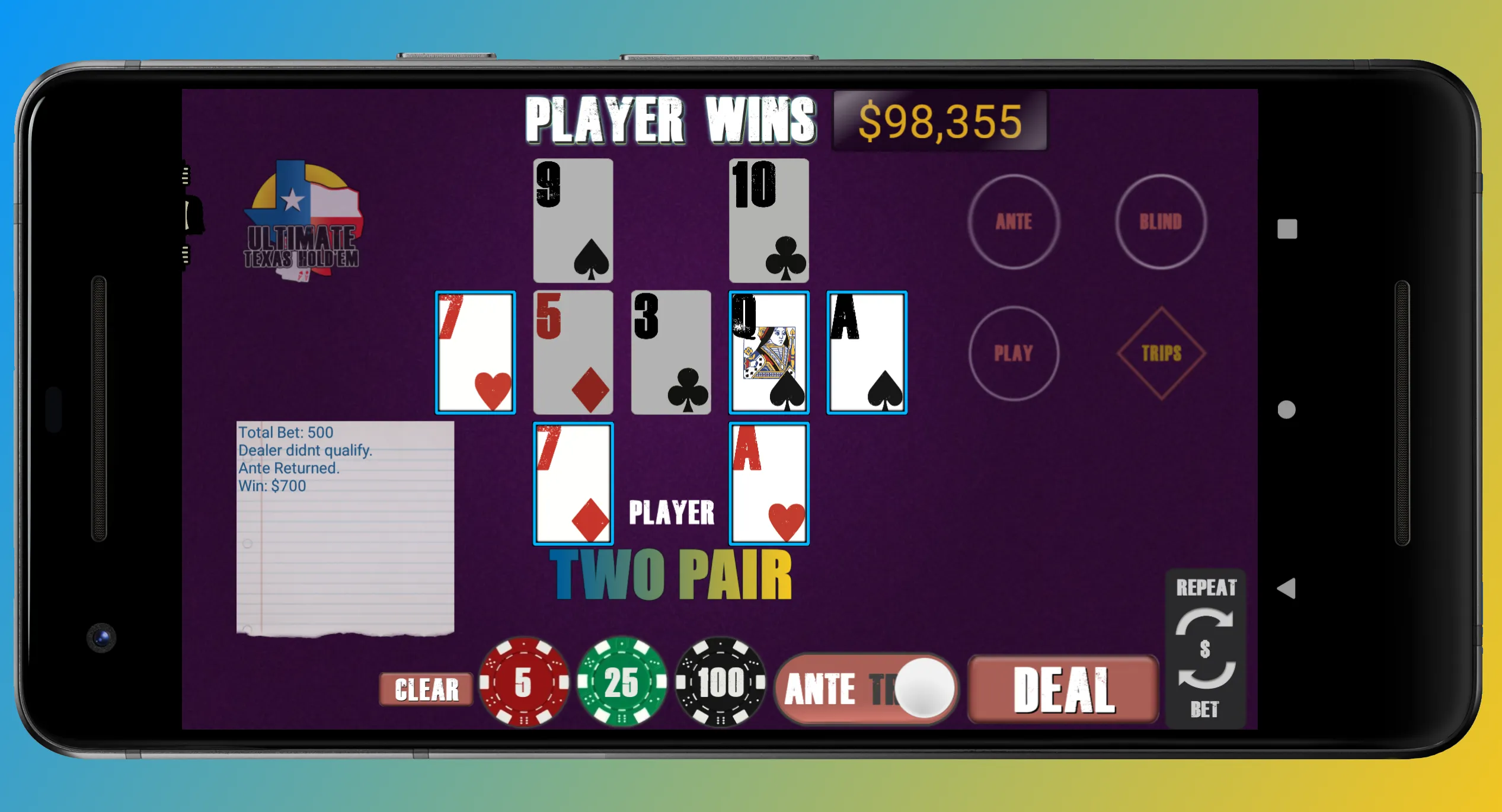 Texas Ultimate Holdem | Indus Appstore | Screenshot