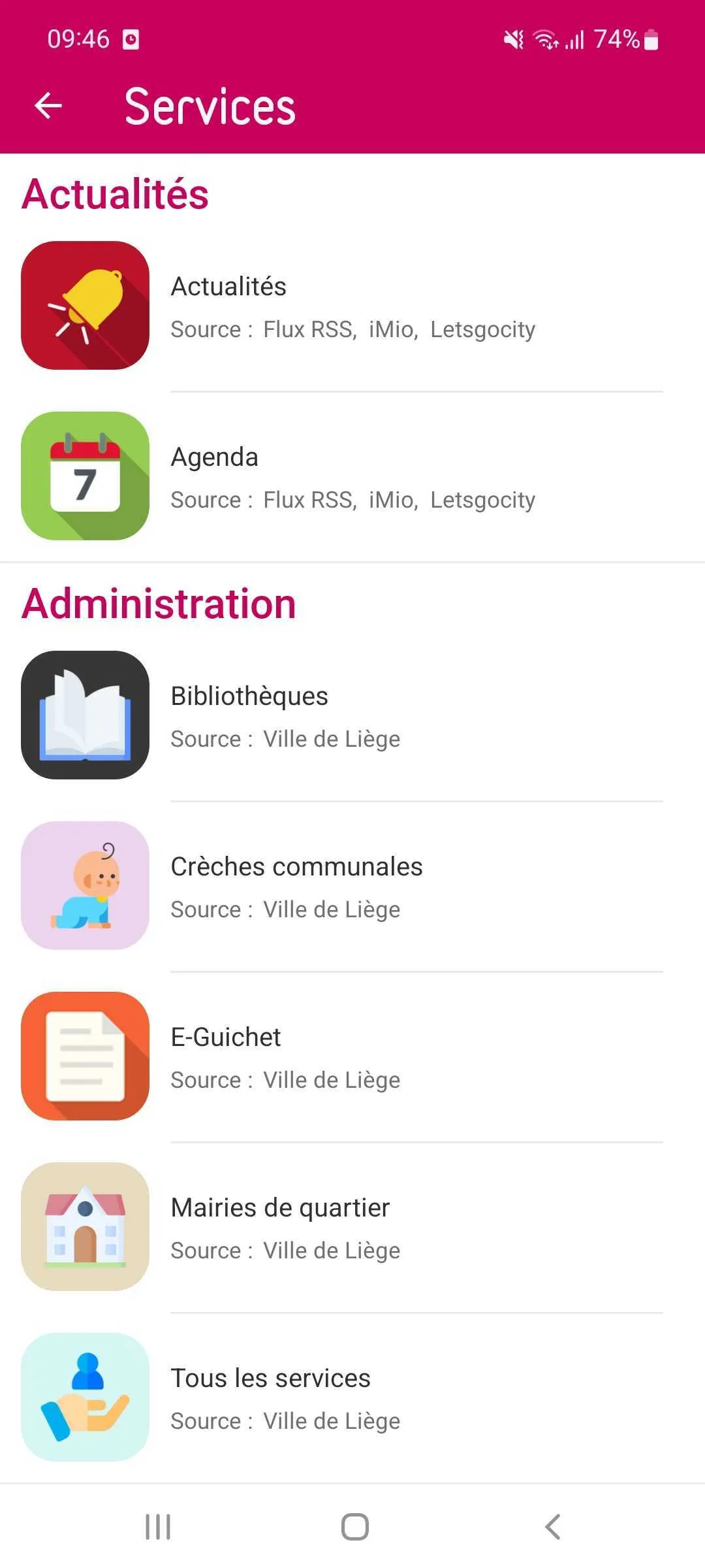 Liège en poche | Indus Appstore | Screenshot