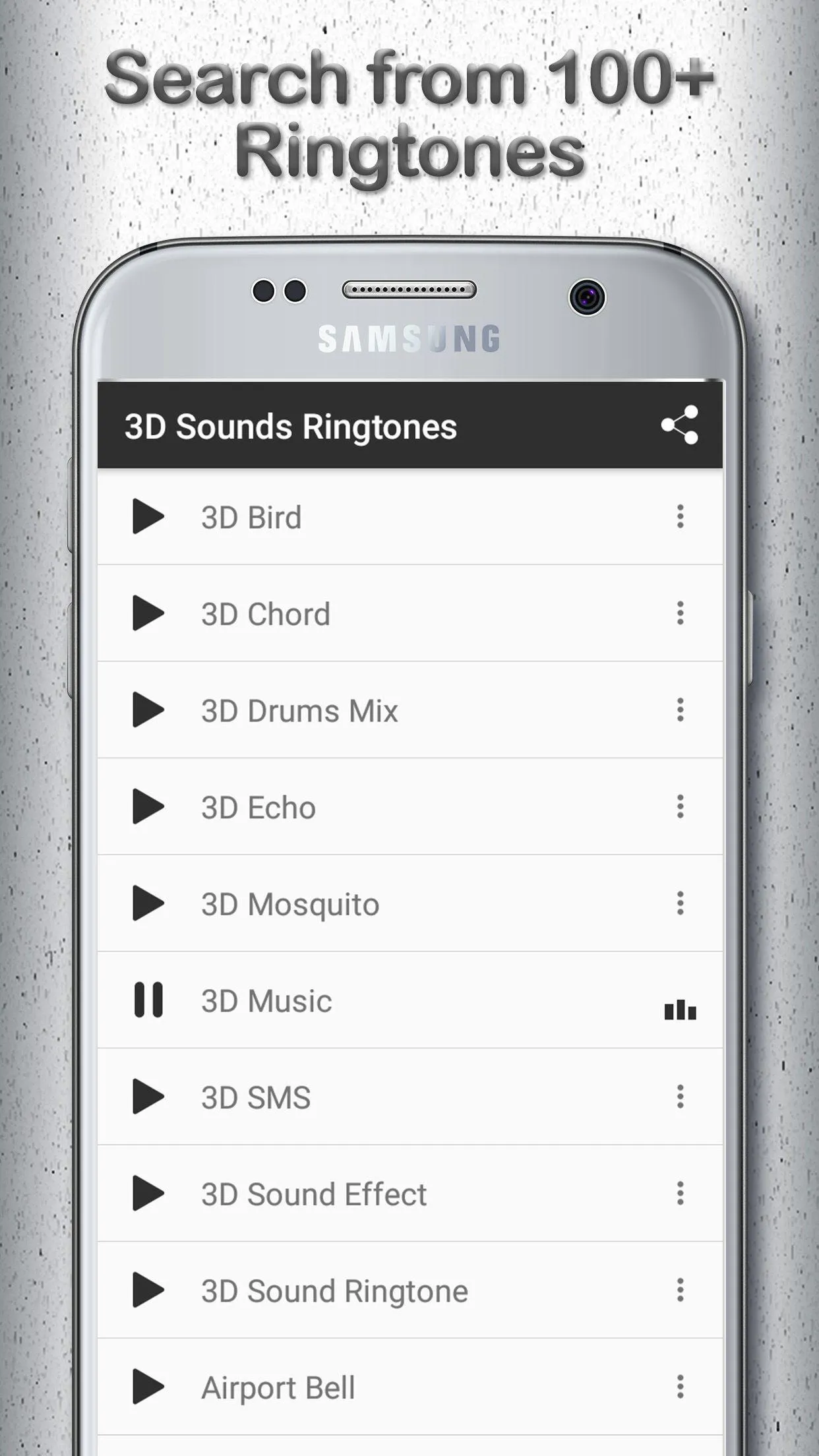 3D Sounds Ringtones | Indus Appstore | Screenshot