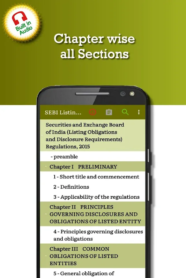 SEBI Listing Regulations 2015 | Indus Appstore | Screenshot