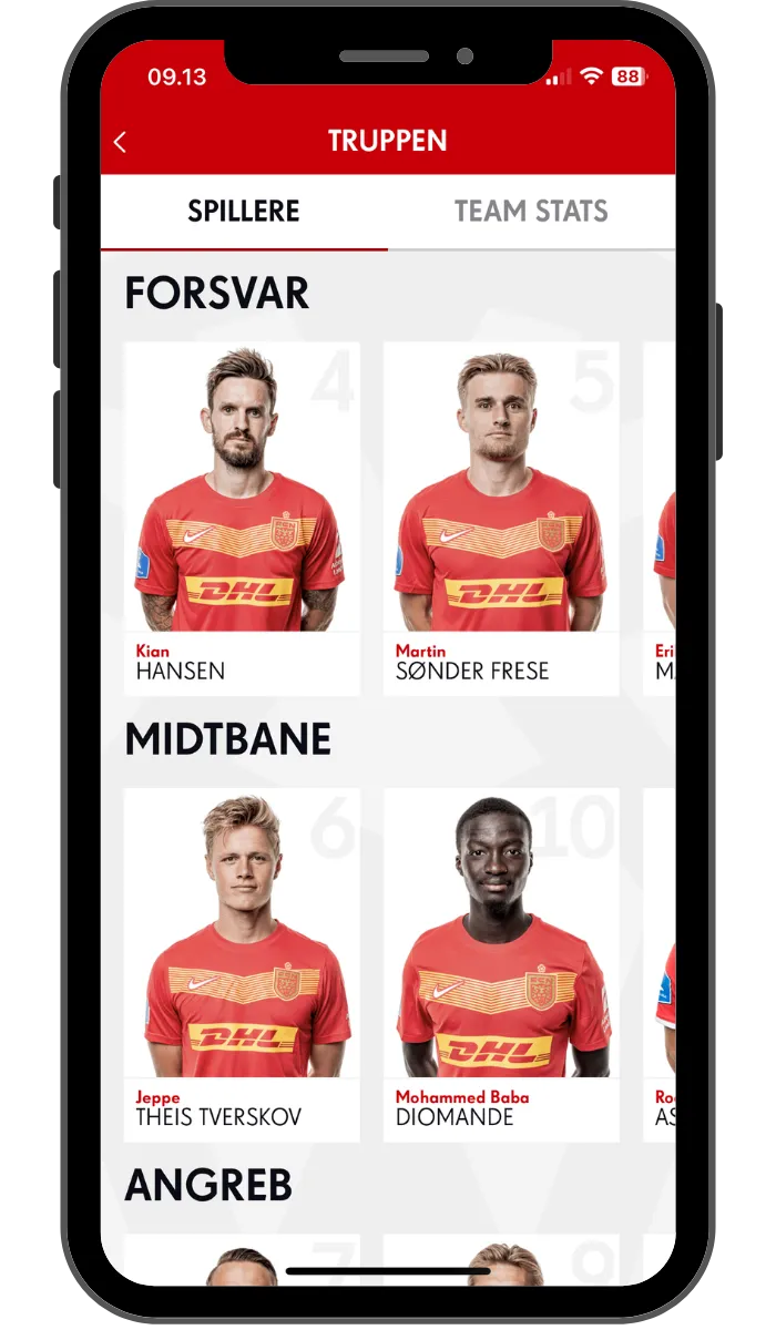 FC Nordsjælland | Indus Appstore | Screenshot